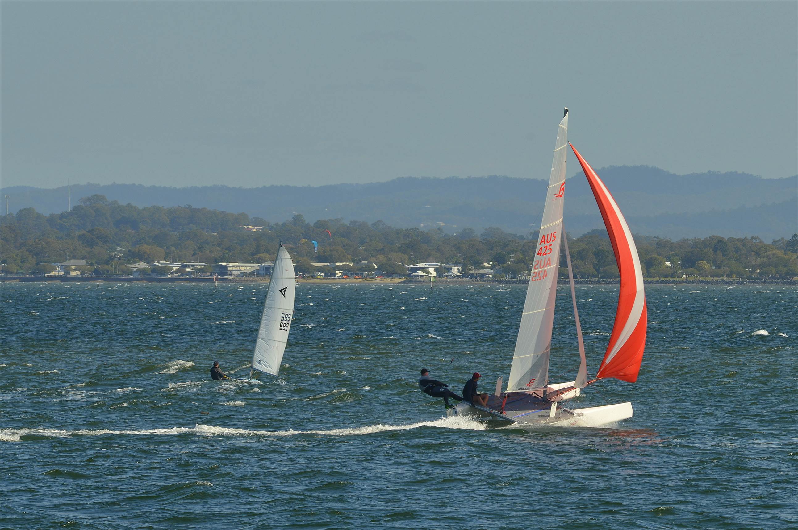2022 HYC Winterbash Race 2, Multihulls