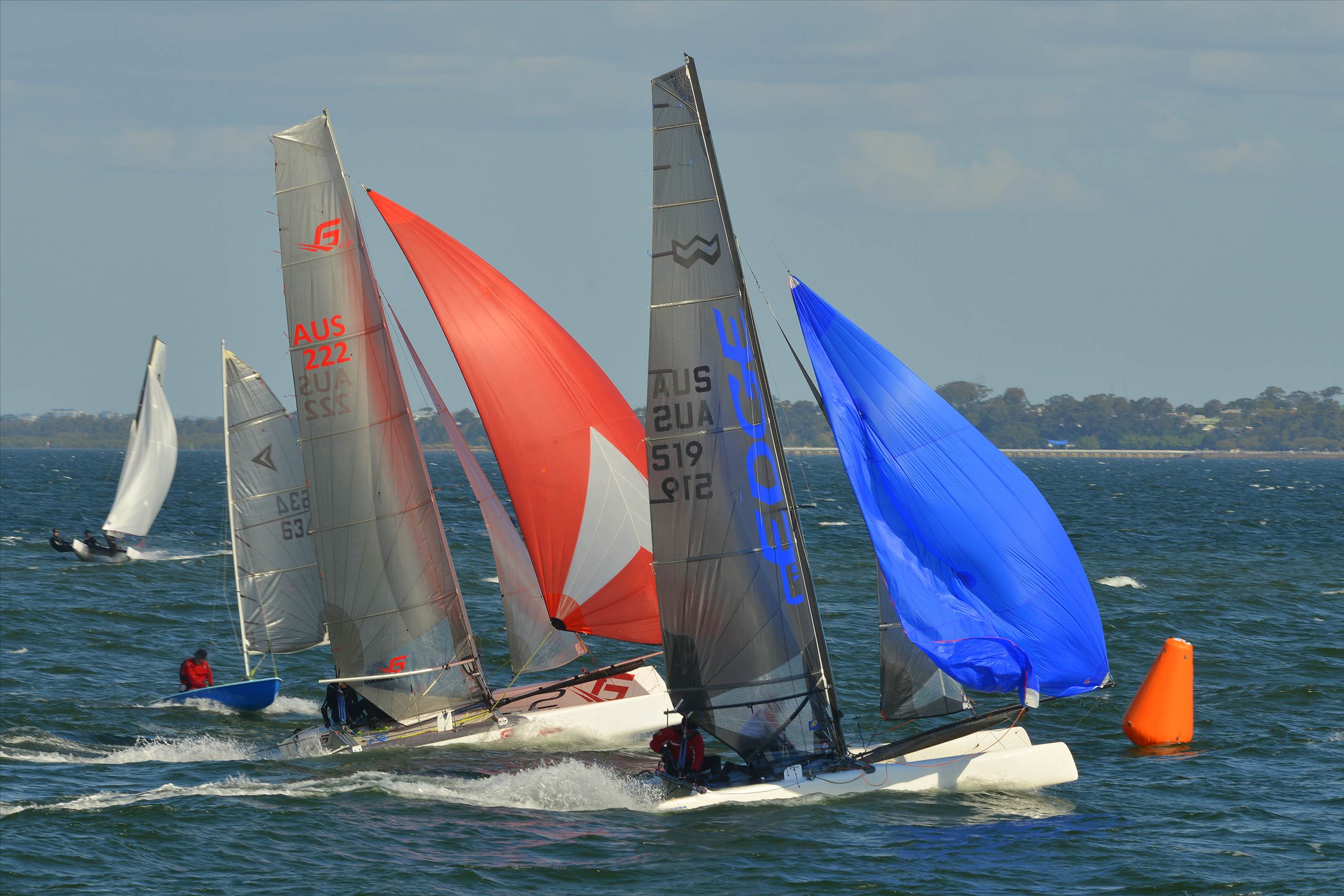 2022 HYC Winterbash Race 2, Multihulls