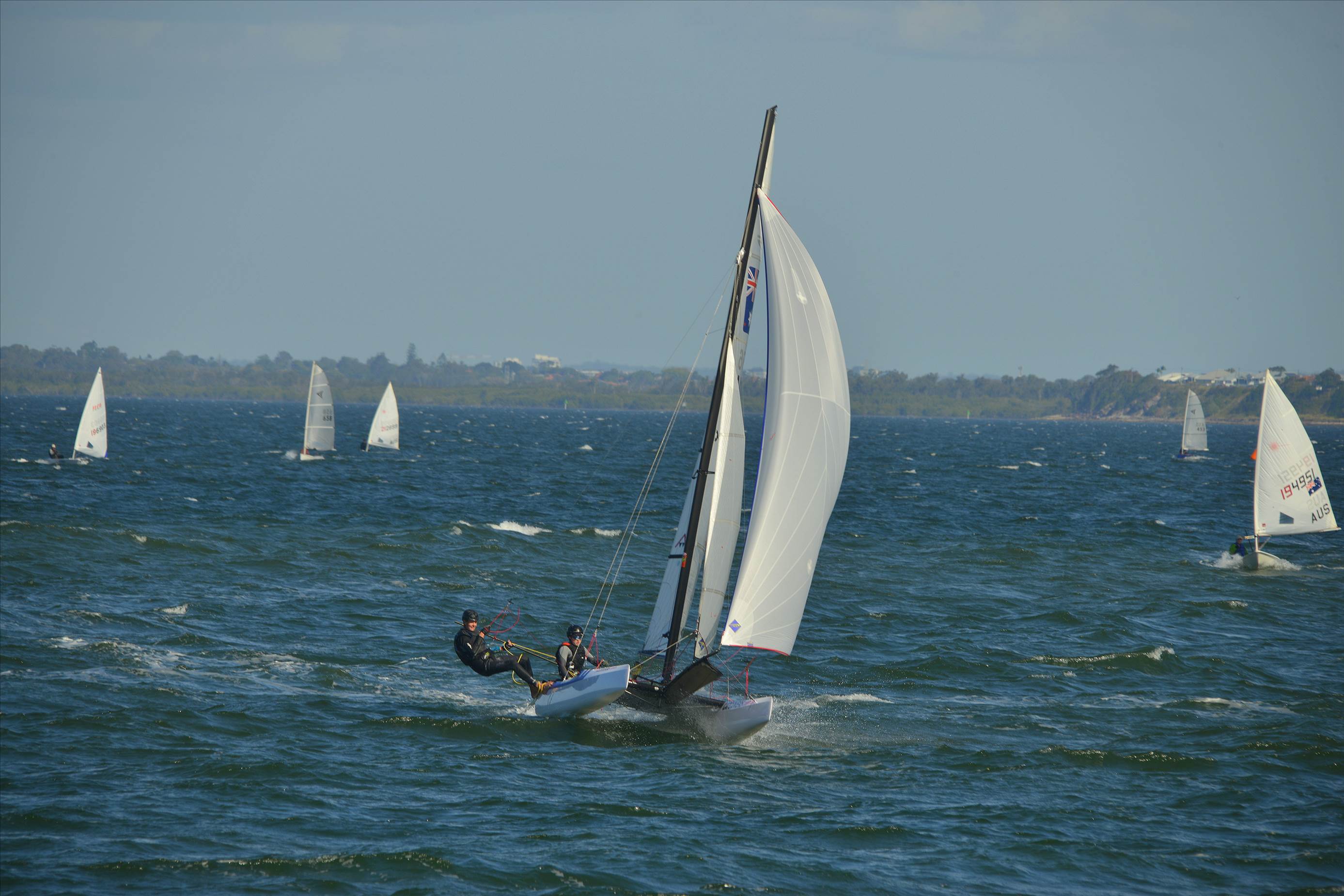 2022 HYC Winterbash Race 2, Multihulls