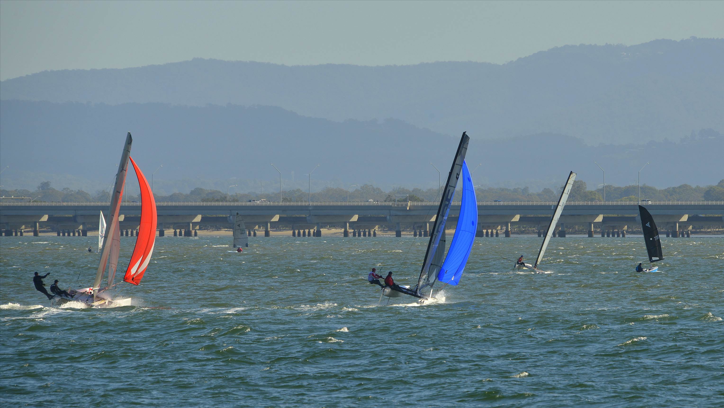 2022 HYC Winterbash Race 2, Multihulls
