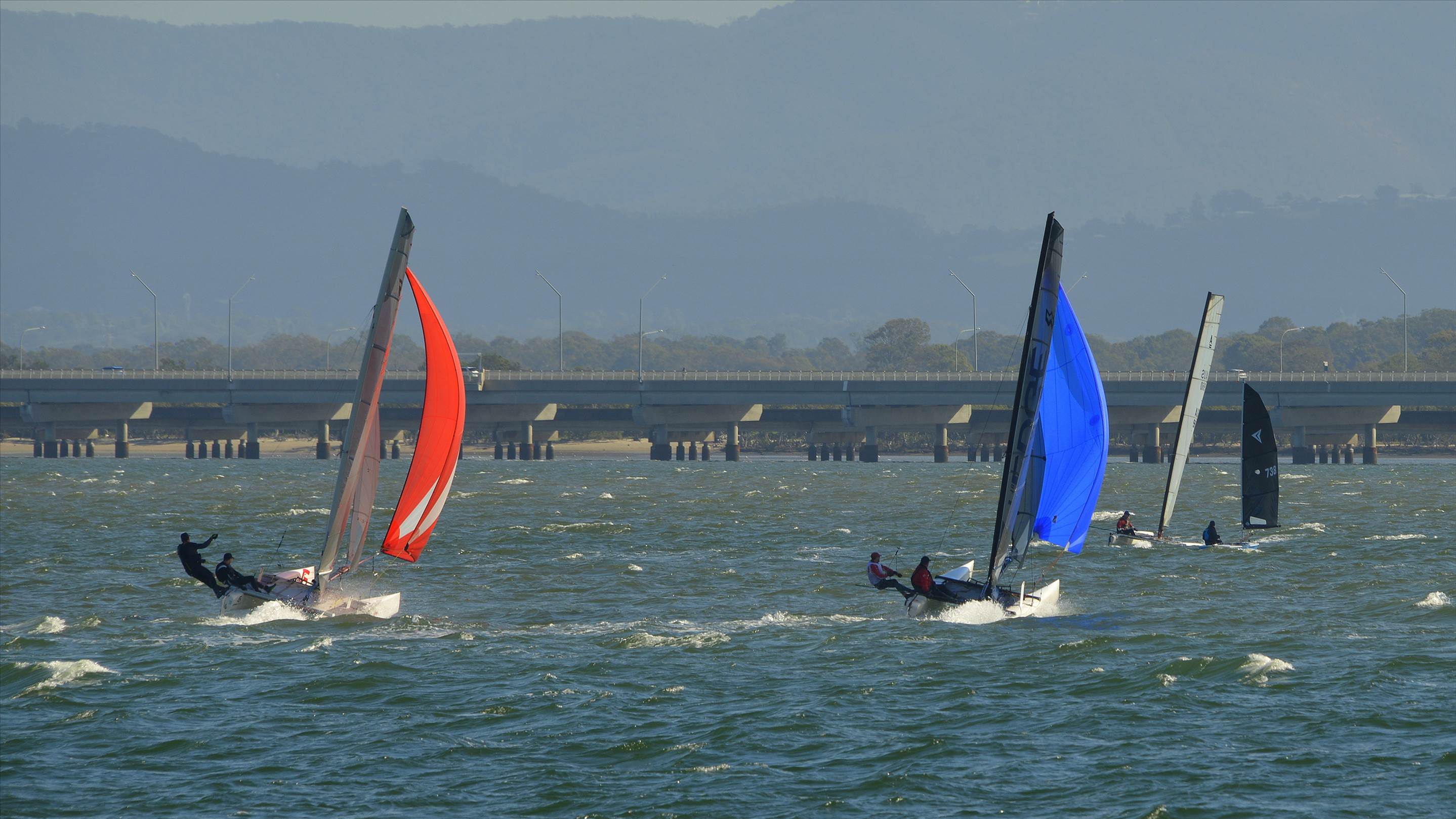 2022 HYC Winterbash Race 2, Multihulls
