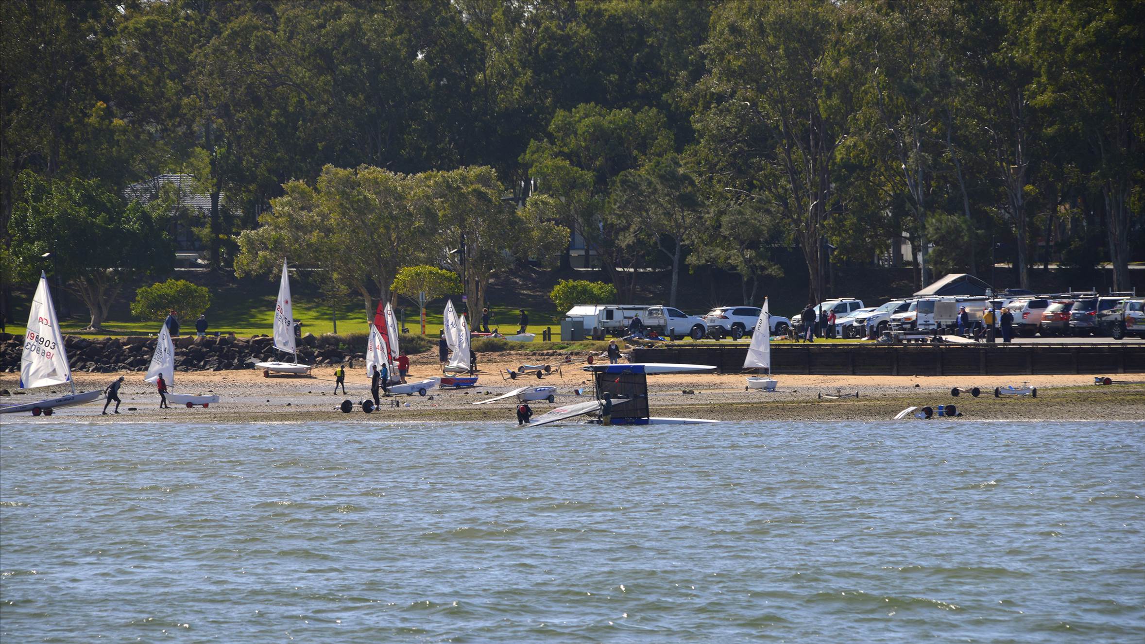 2022 HYC Winterbash Race 2, Multihulls