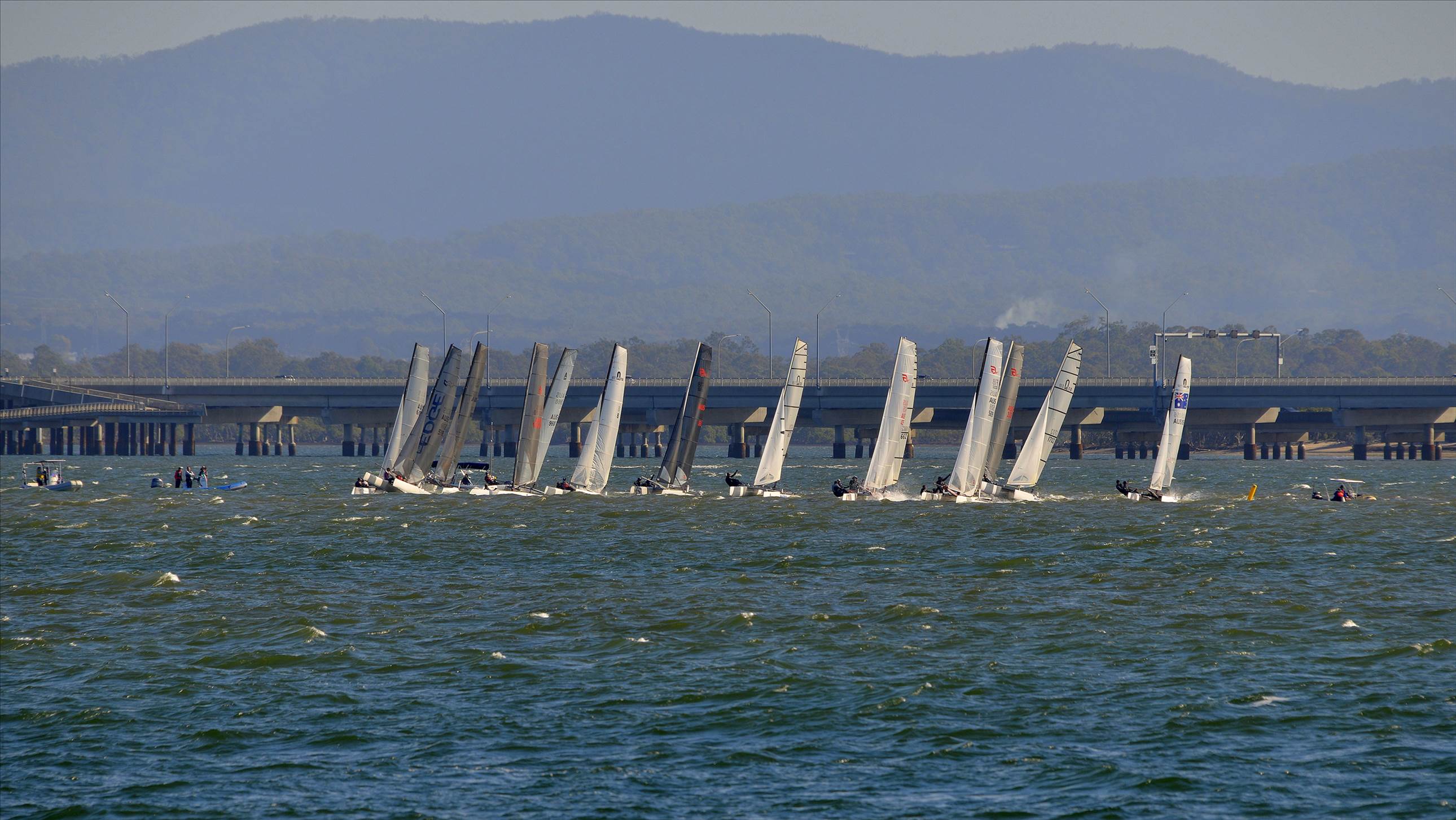 2022 HYC Winterbash Race 3, Multihulls