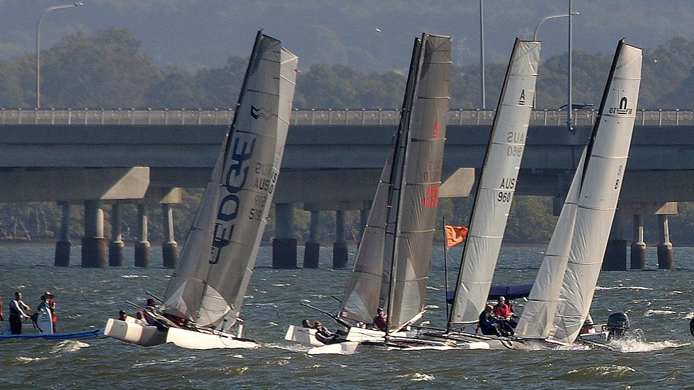 2022 HYC Winterbash Race 3, Multihulls