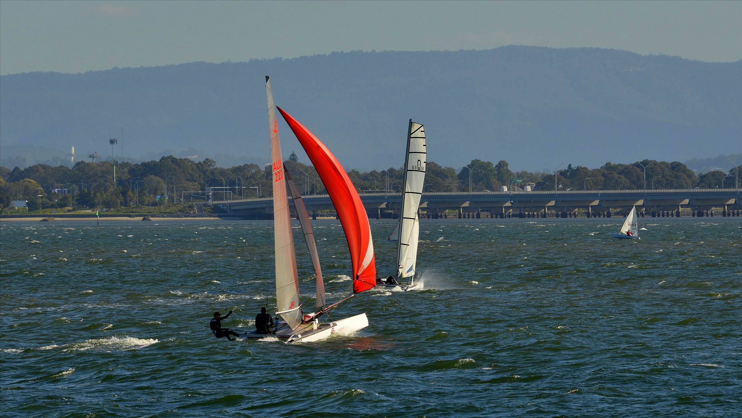 2022 HYC Winterbash Race 3, Multihulls