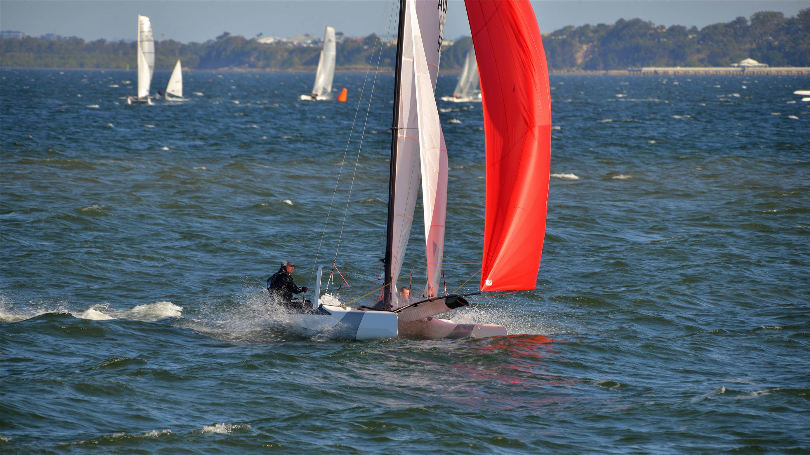 2022 HYC Winterbash Race 3, Multihulls