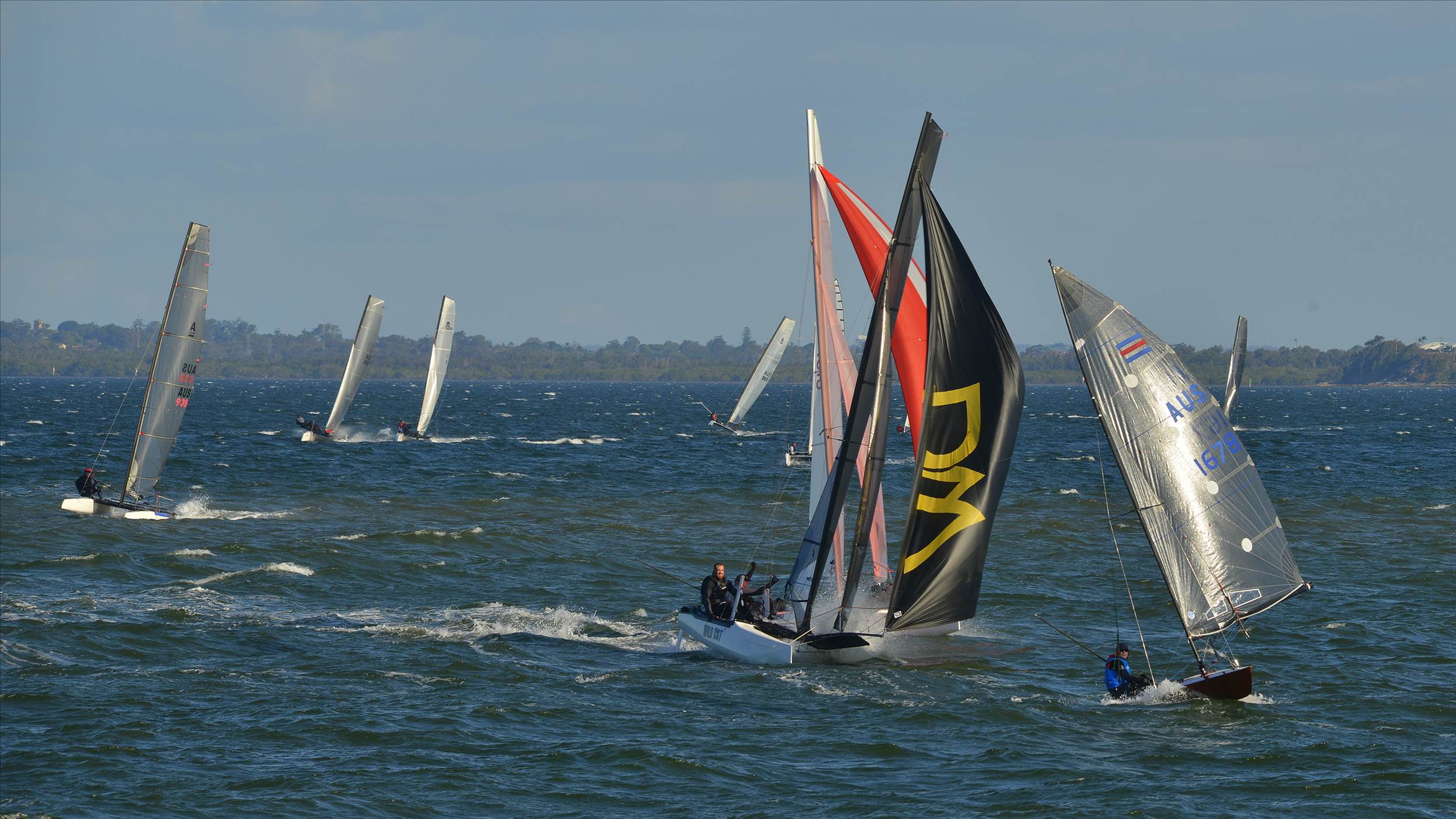 2022 HYC Winterbash Race 3, Multihulls