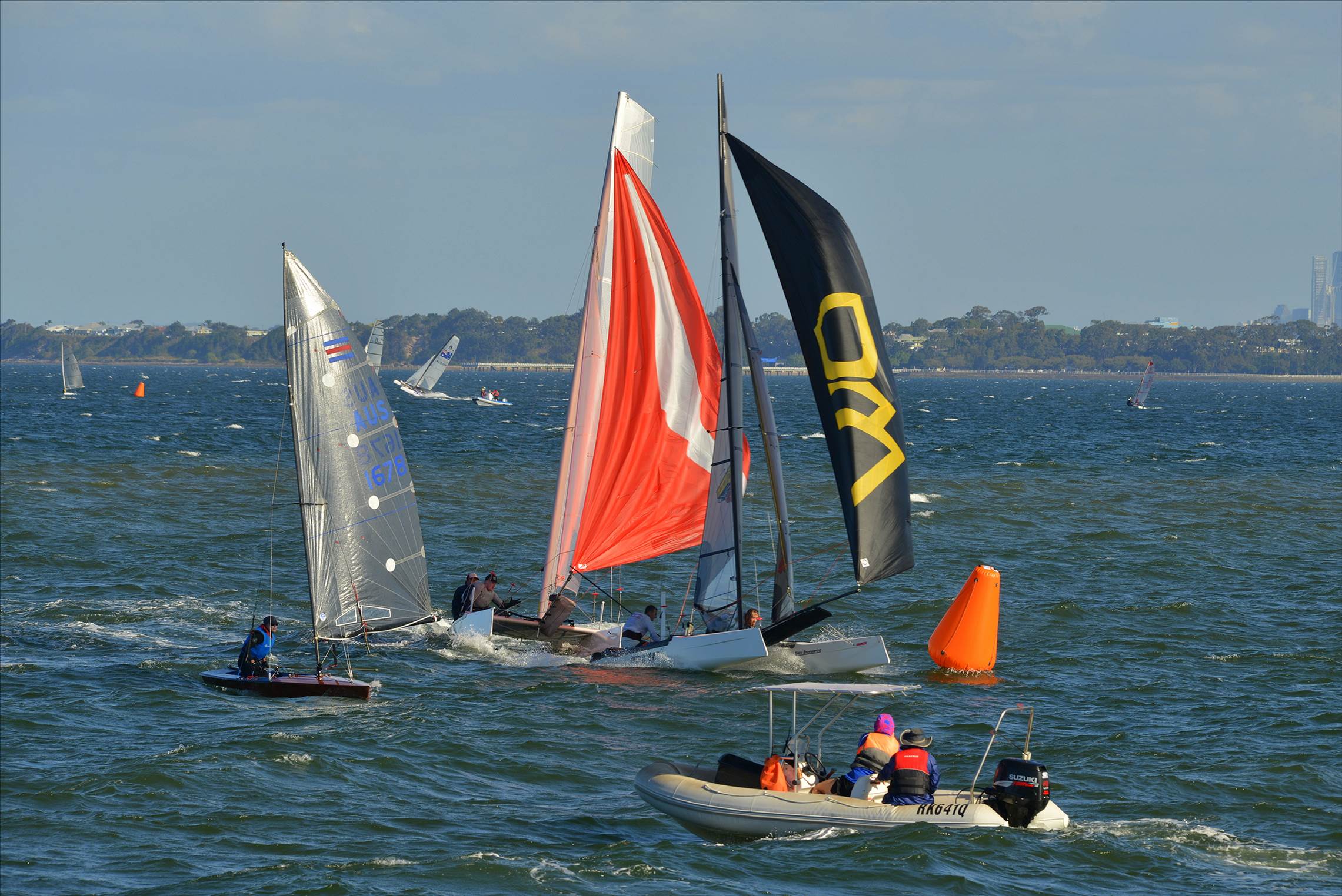 2022 HYC Winterbash Race 3, Multihulls