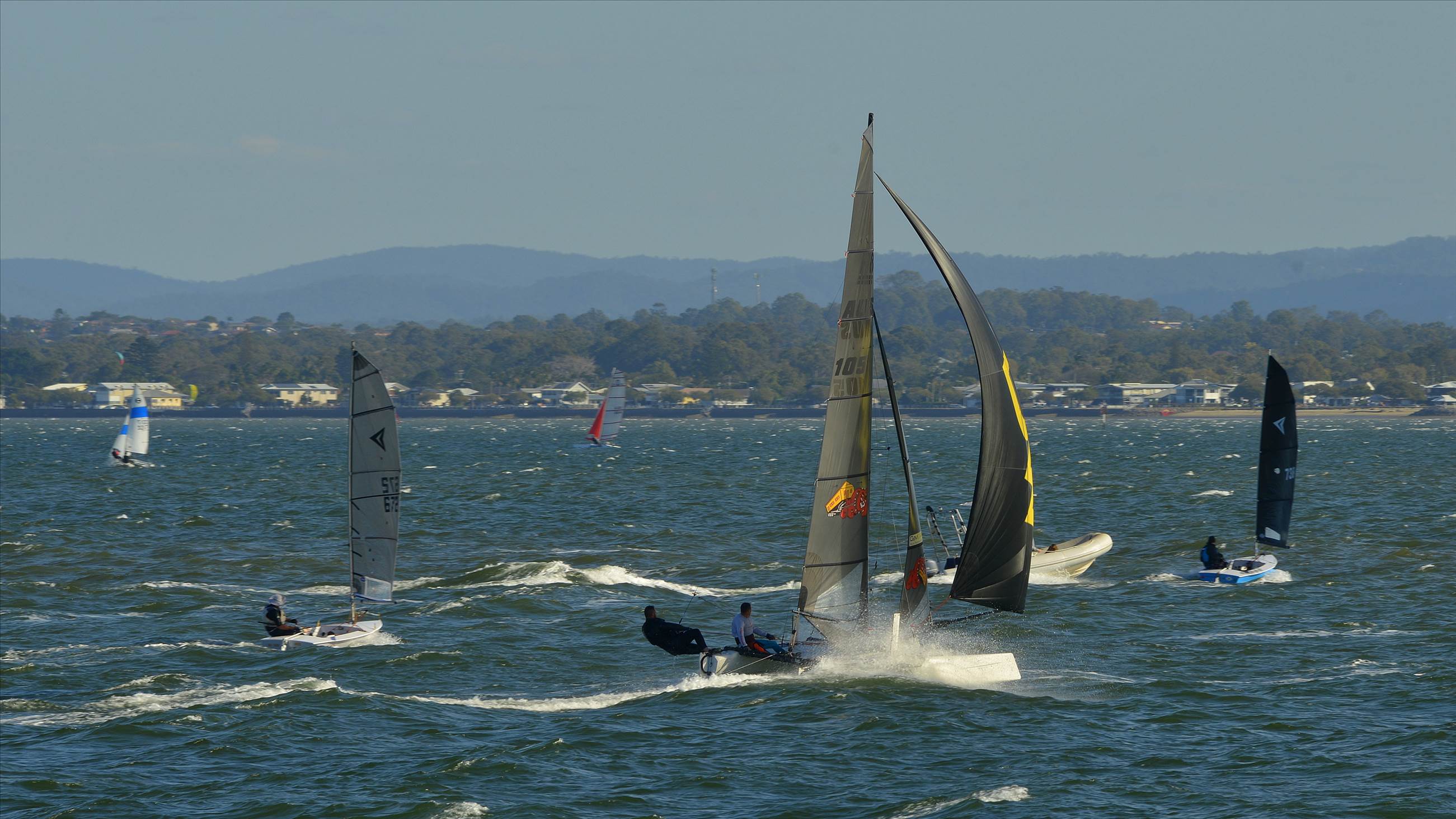 2022 HYC Winterbash Race 3, Multihulls