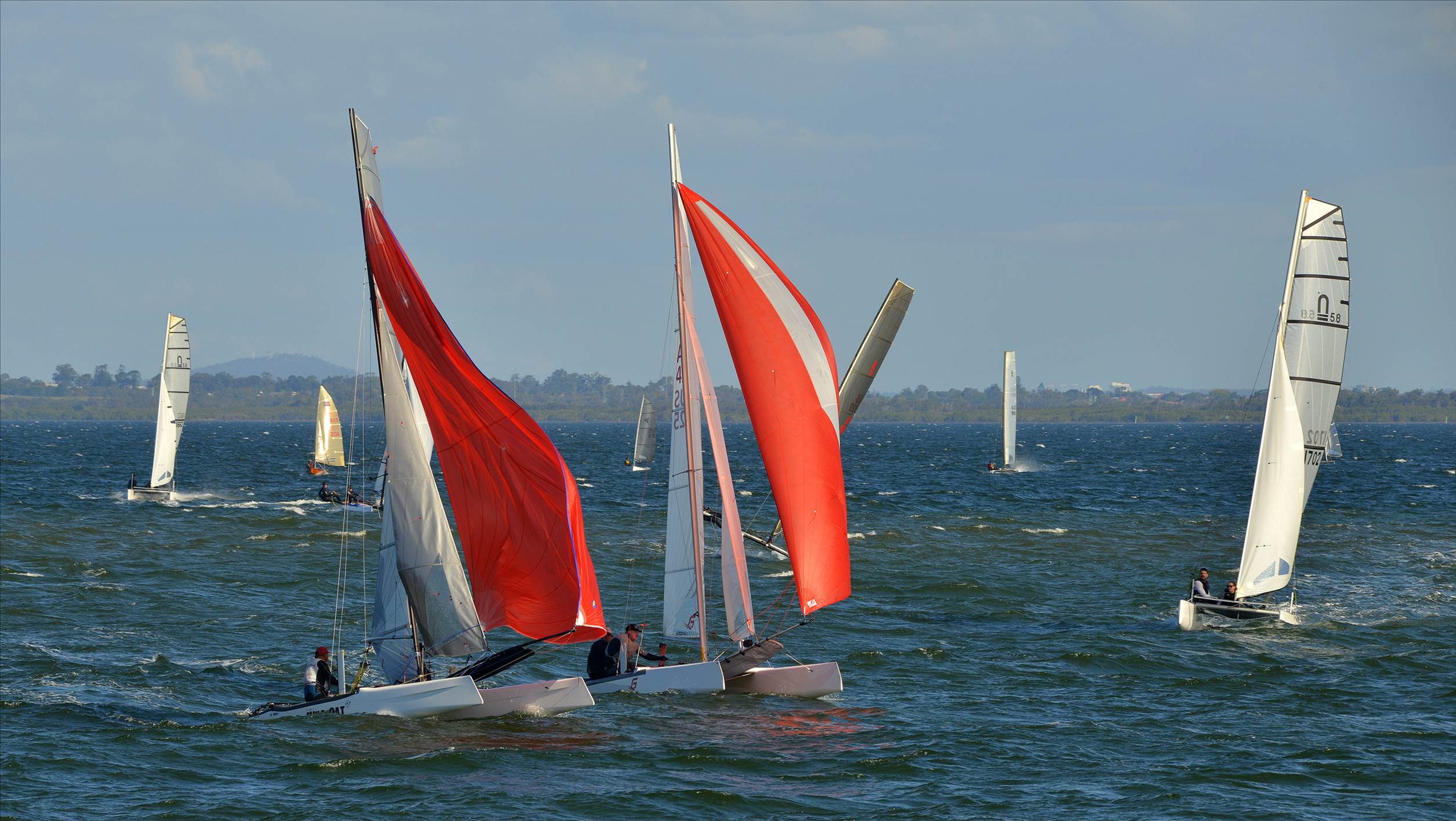 2022 HYC Winterbash Race 3, Multihulls