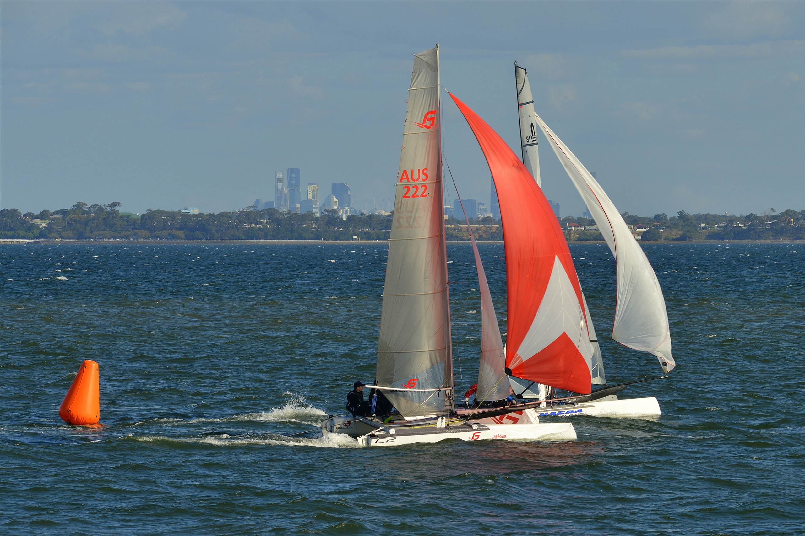 2022 HYC Winterbash Race 3, Multihulls