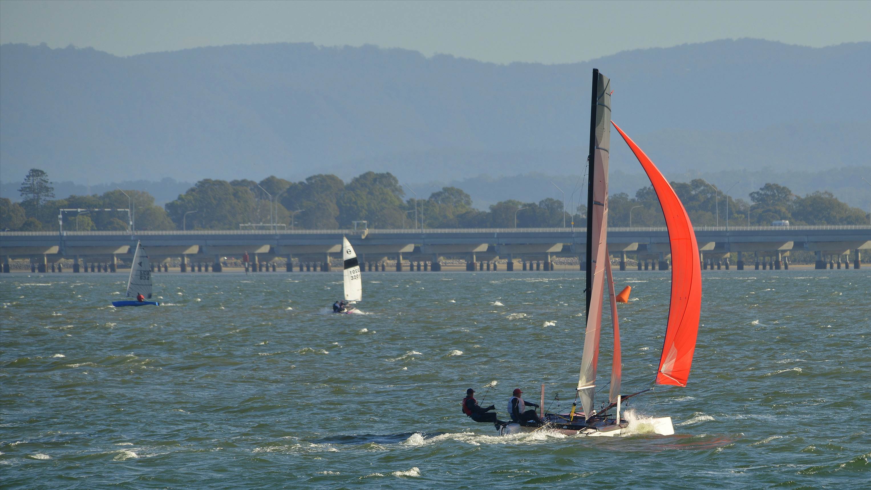 2022 HYC Winterbash Race 3, Multihulls