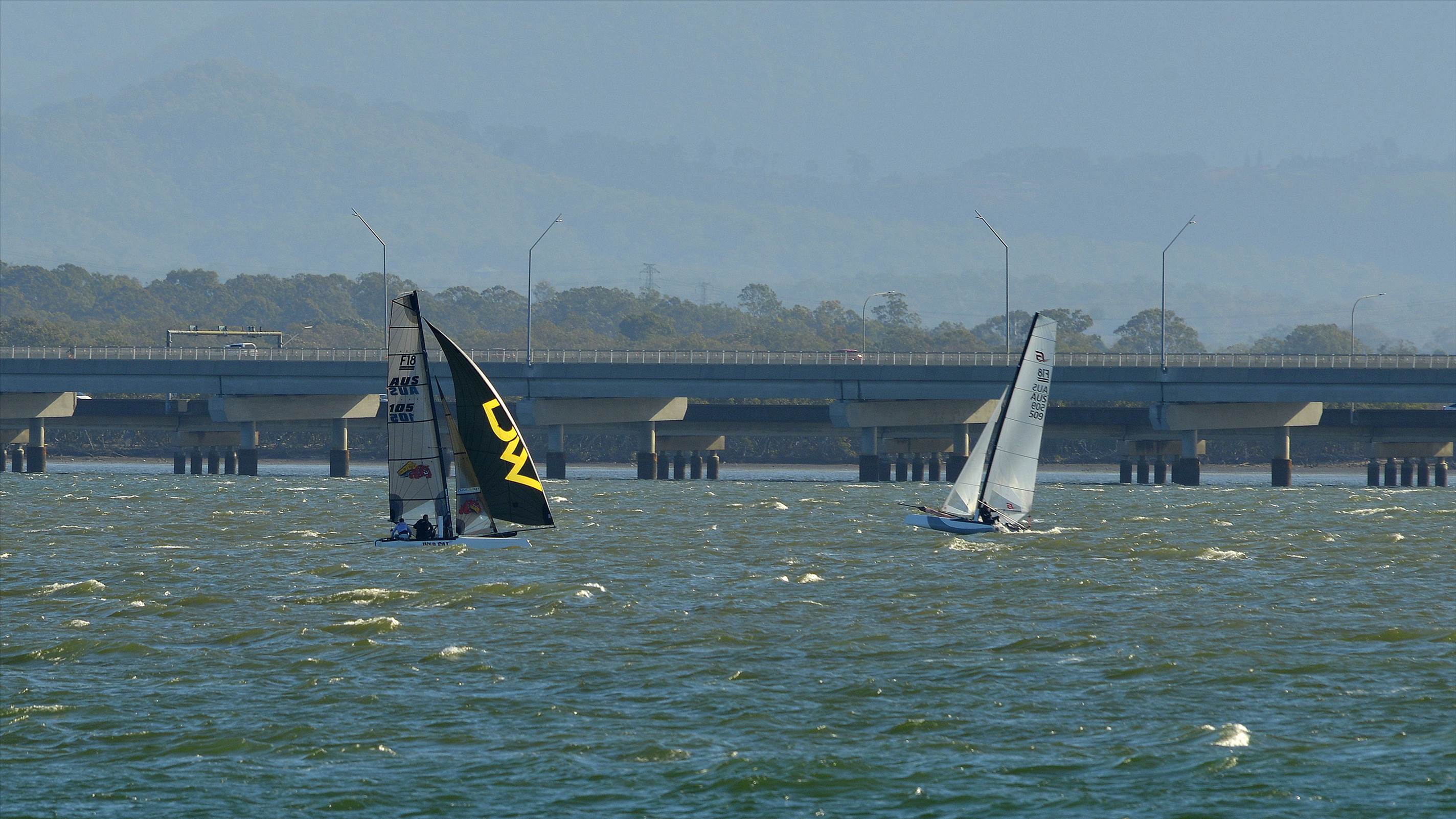 2022 HYC Winterbash Race 3, Multihulls