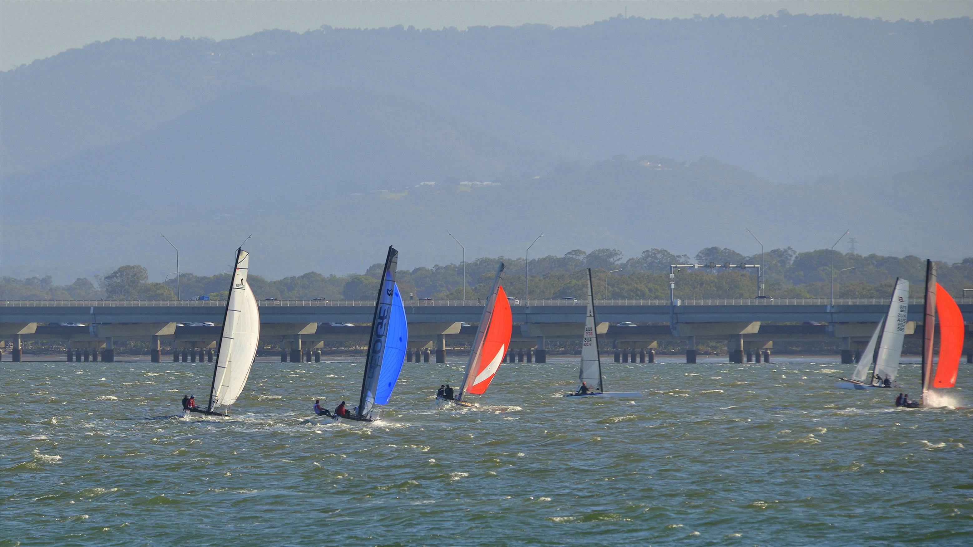 2022 HYC Winterbash Race 3, Multihulls