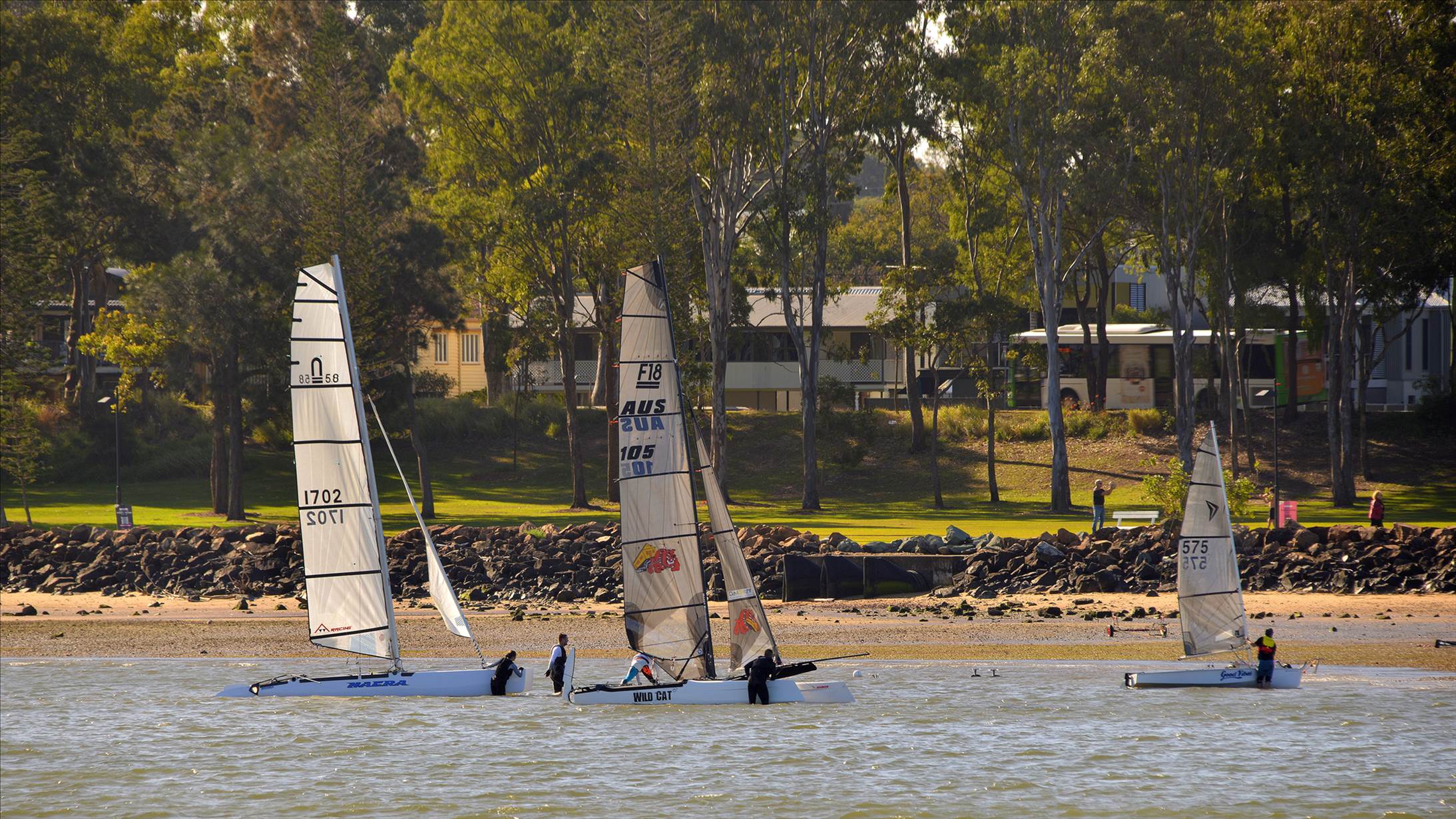 2022 HYC Winterbash Race 3, Multihulls