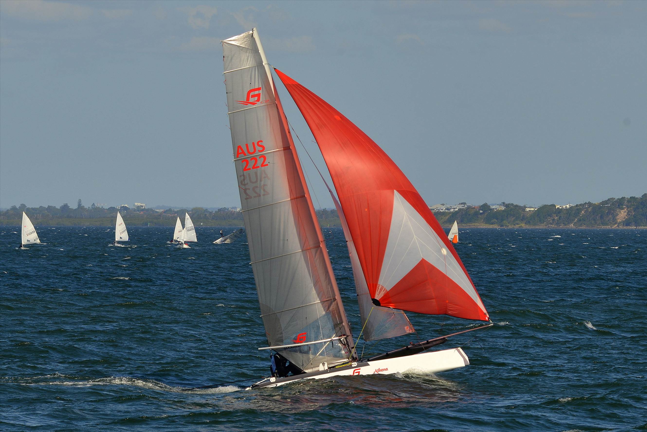 2022 HYC Winterbash Race 3, Multihulls