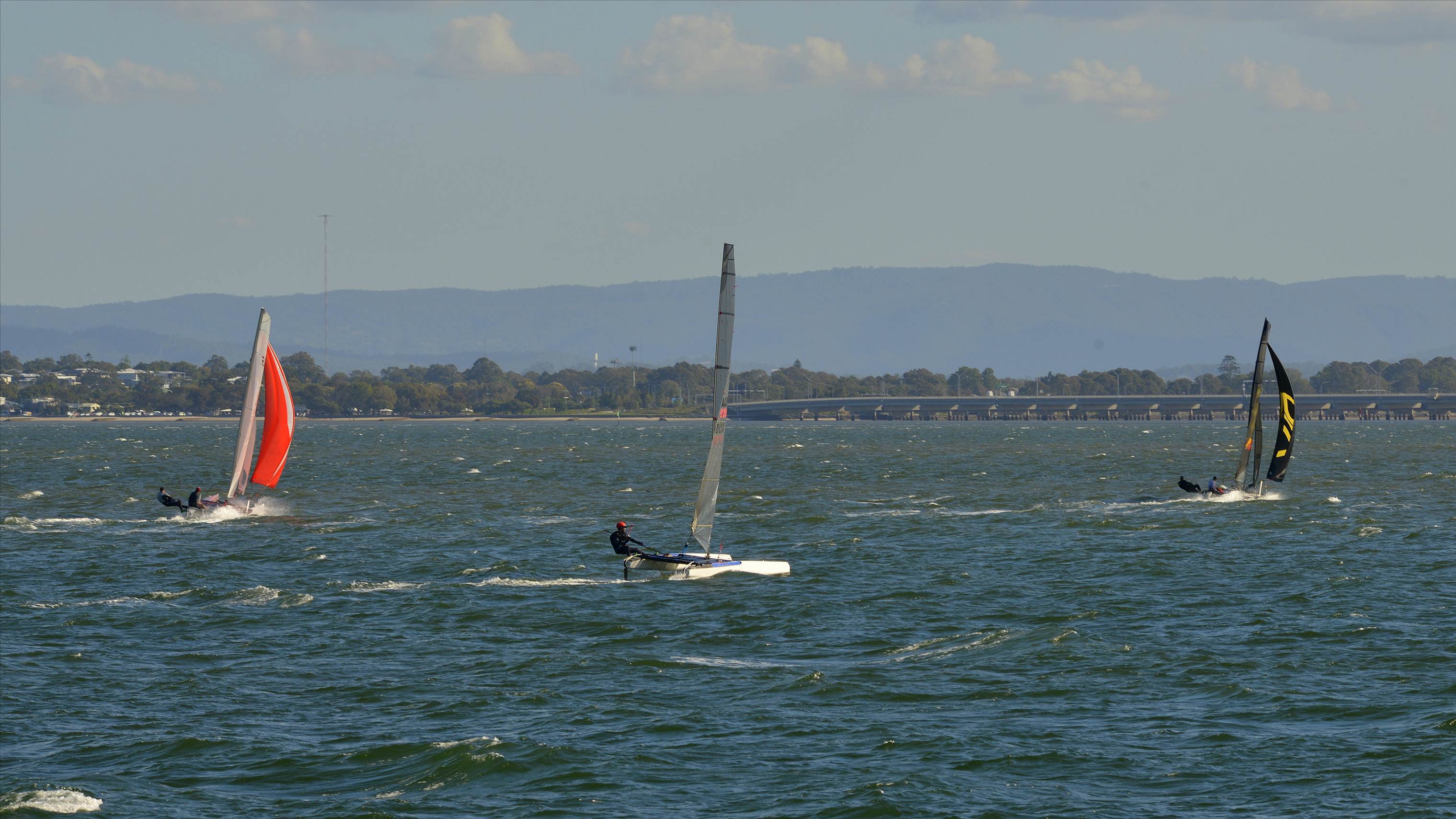 2022 HYC Winterbash Race 3, Multihulls