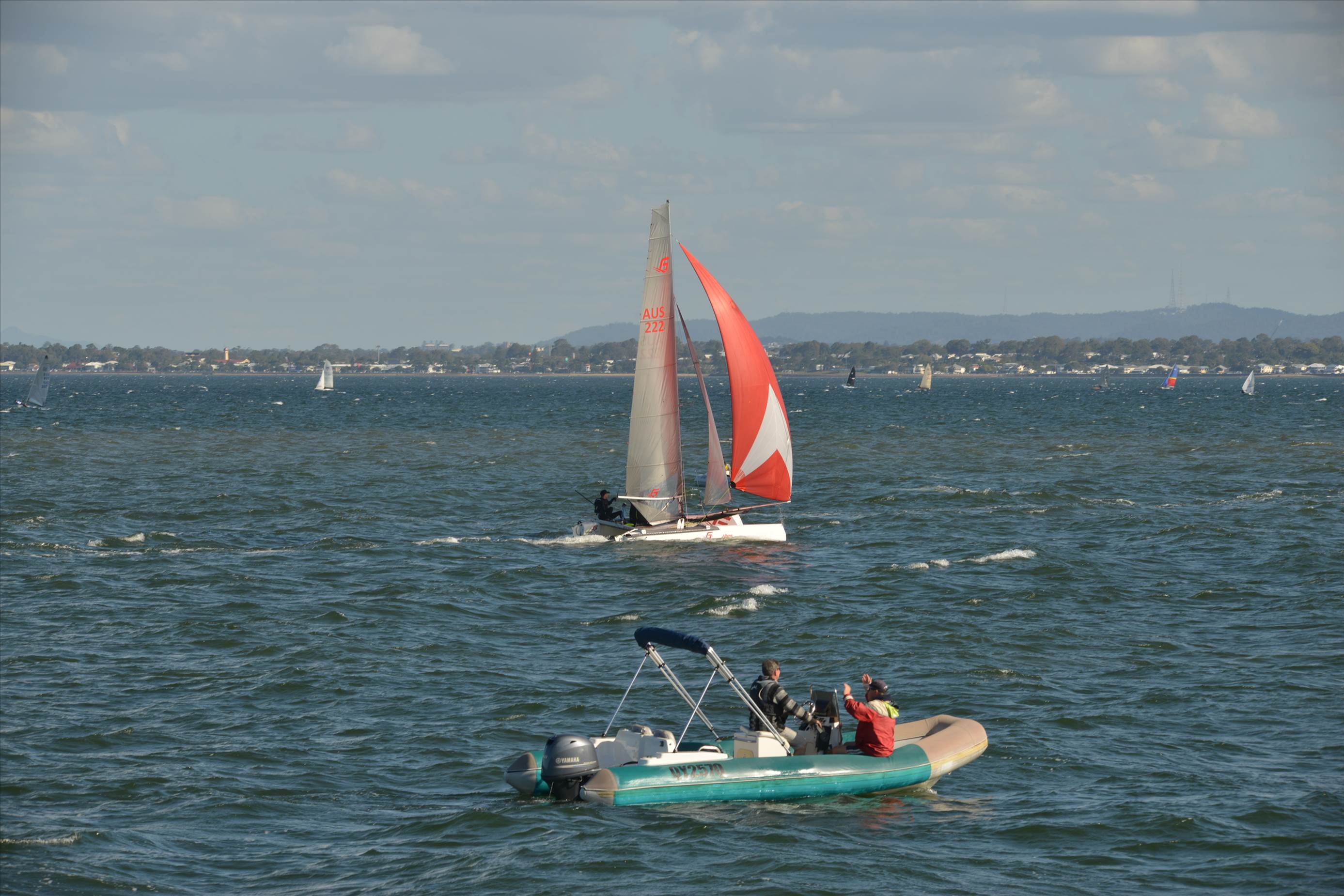 2022 HYC Winterbash Race 3, Multihulls