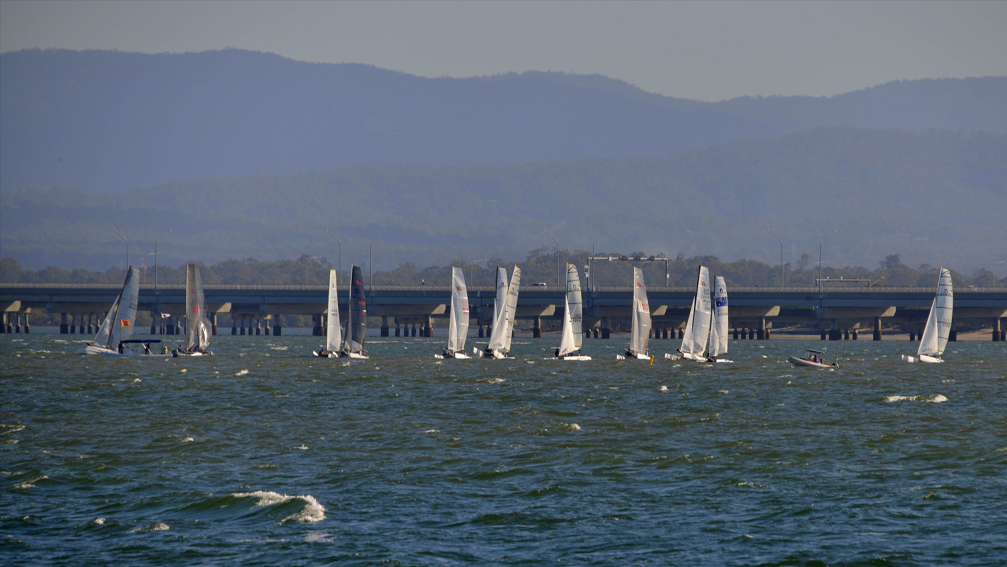 2022 HYC Winterbash Race 3, Multihulls