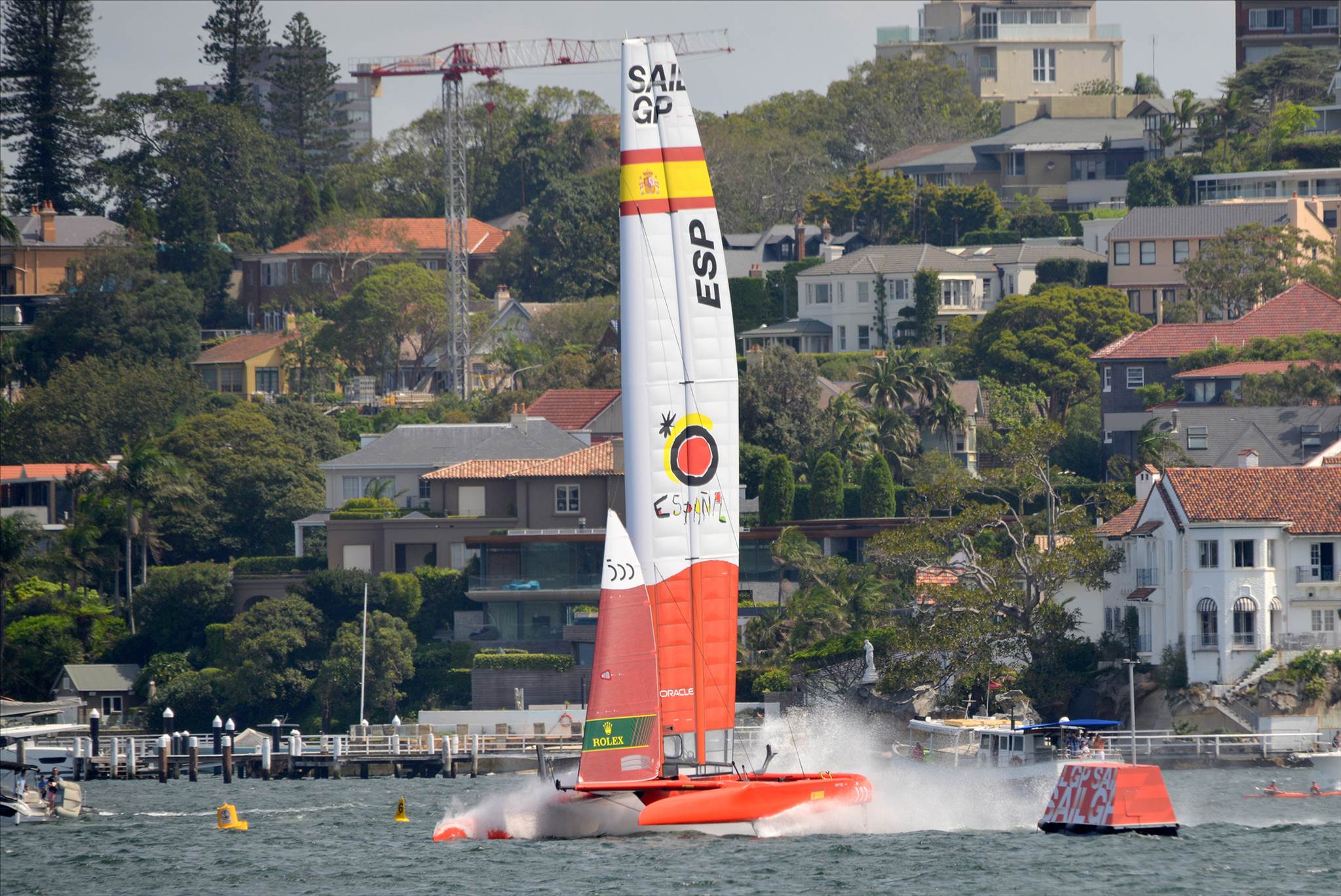 2020 Sail GP Sydney Nosedives