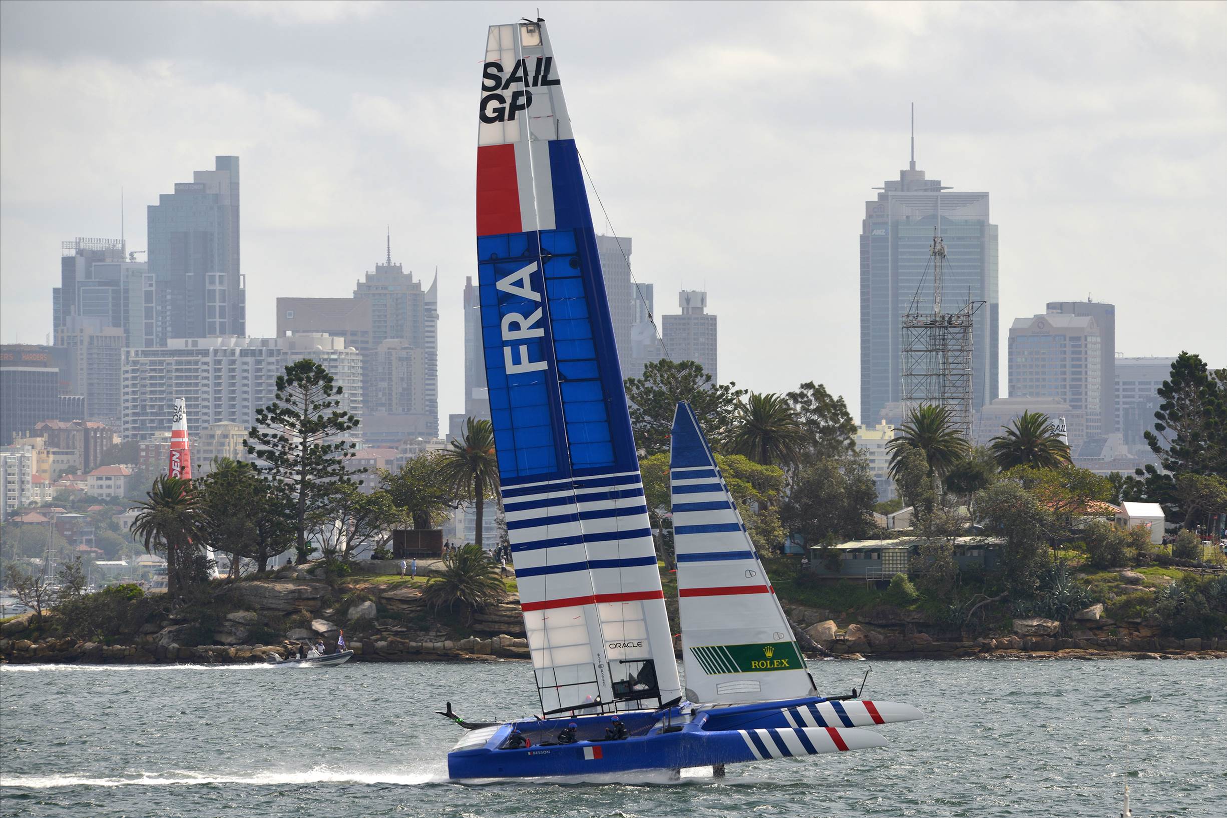 2020 Sail GP Sydney Nosedives
