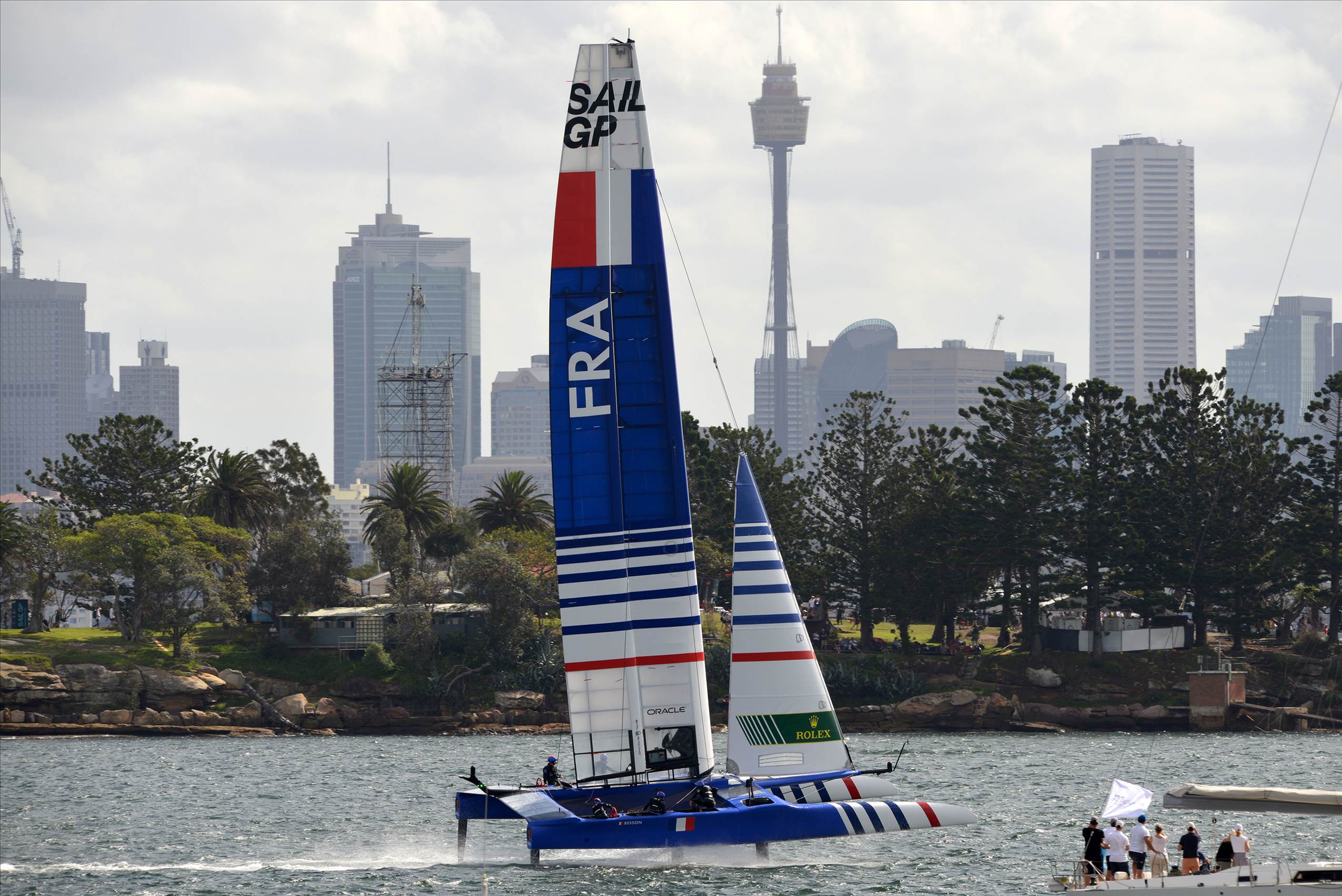 2020 Sail GP Sydney Nosedives