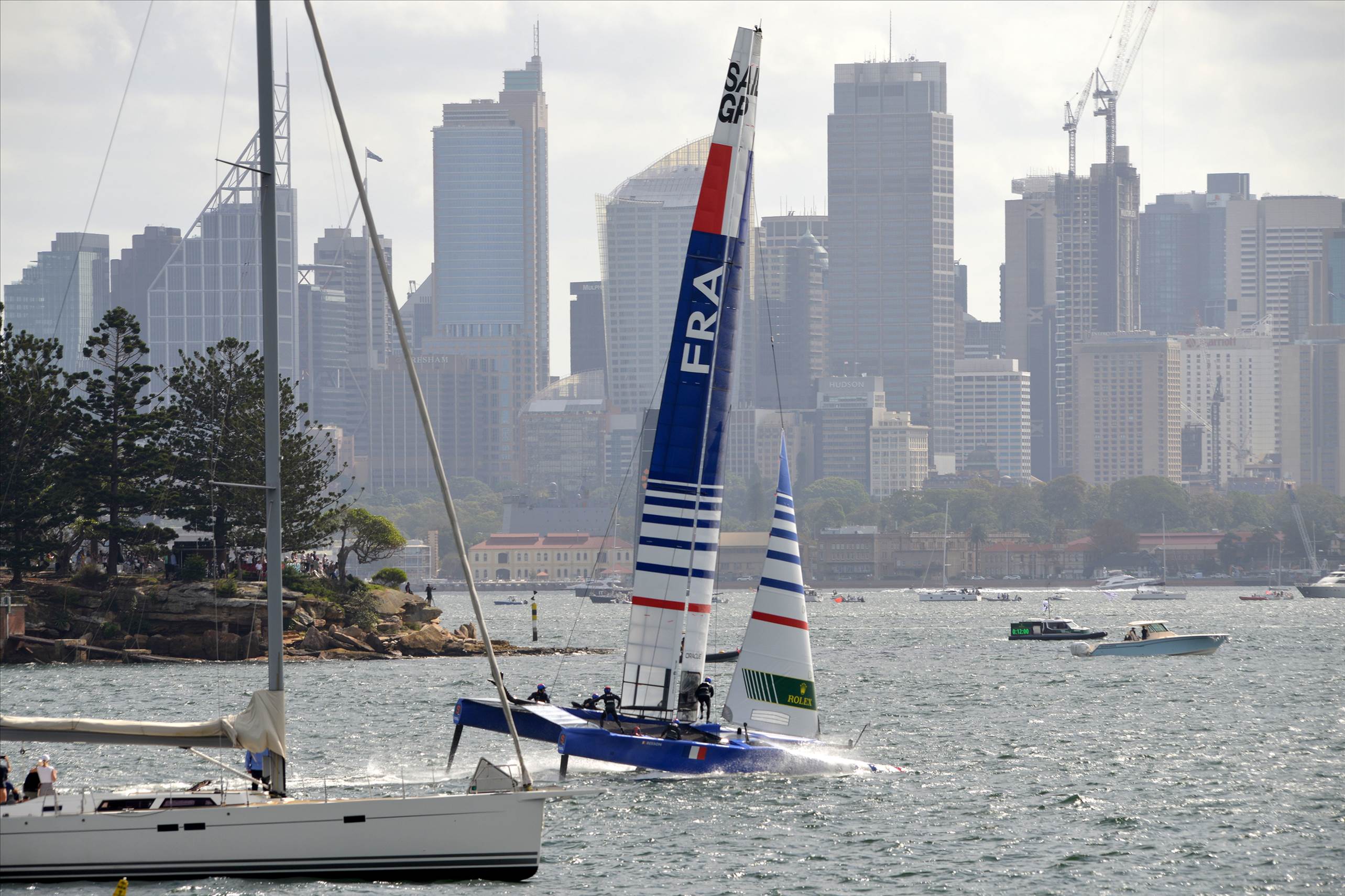2020 Sail GP Sydney Nosedives