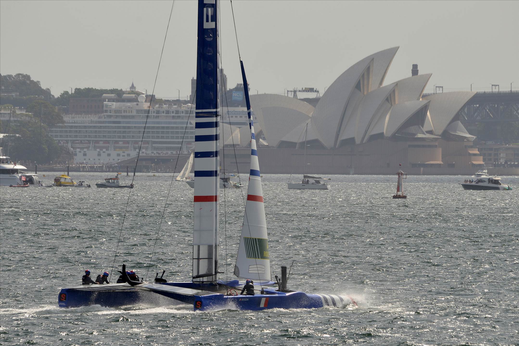 2020 Sail GP Sydney Nosedives