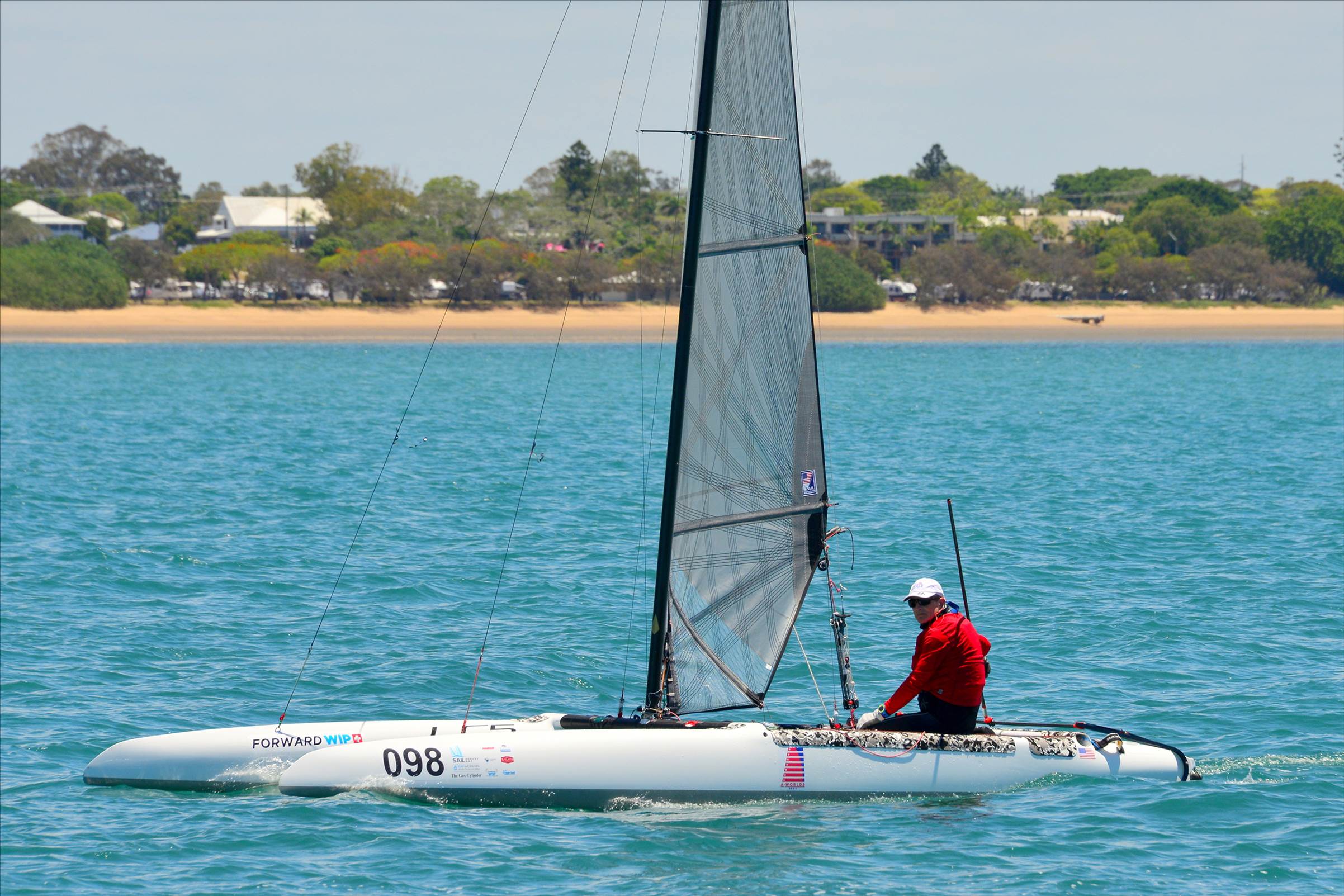 2018 "A" Class Catamaran Worlds (Race 1, Tues 20th)