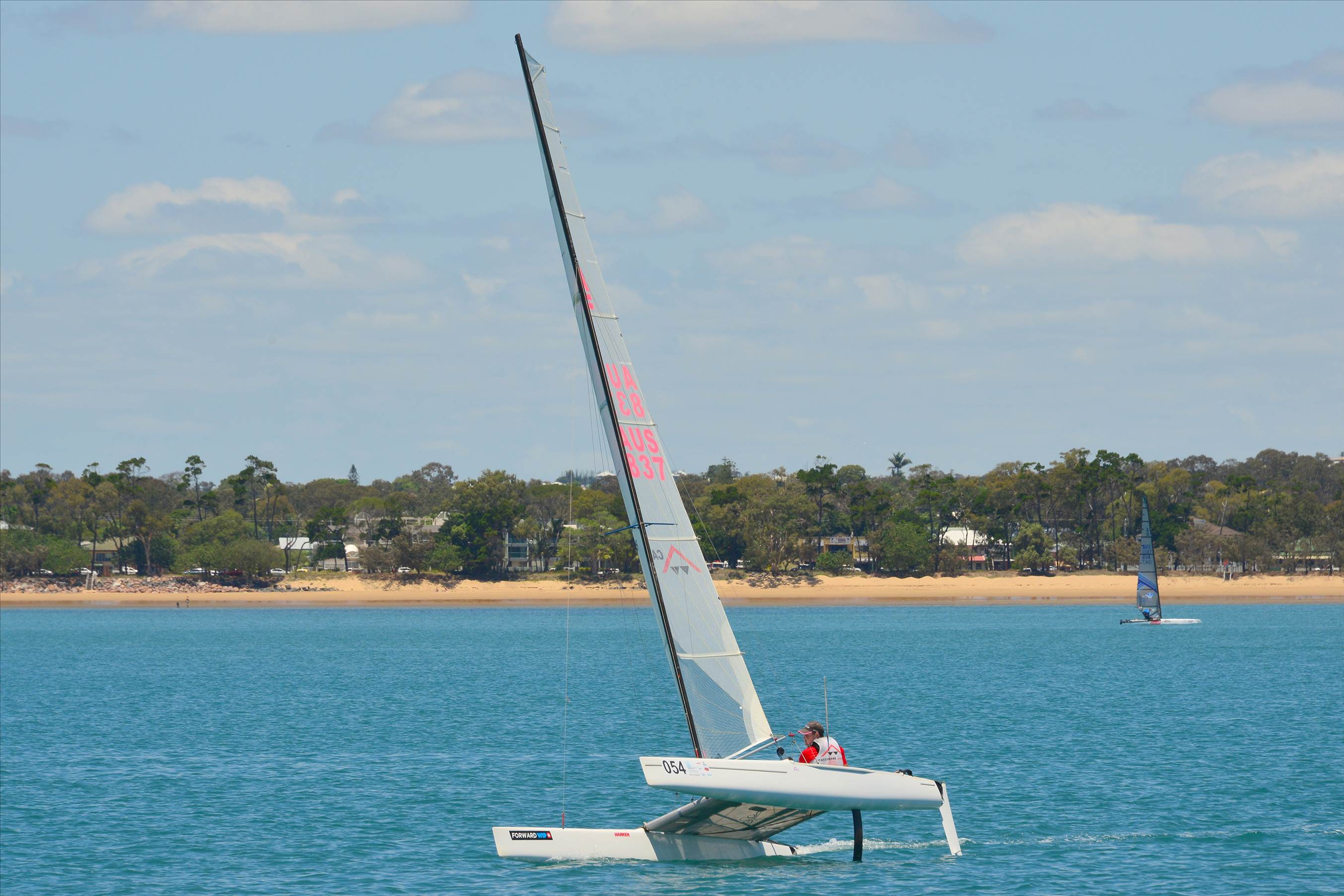 2018 "A" Class Catamaran Worlds (Race 2, Tues 20th)
