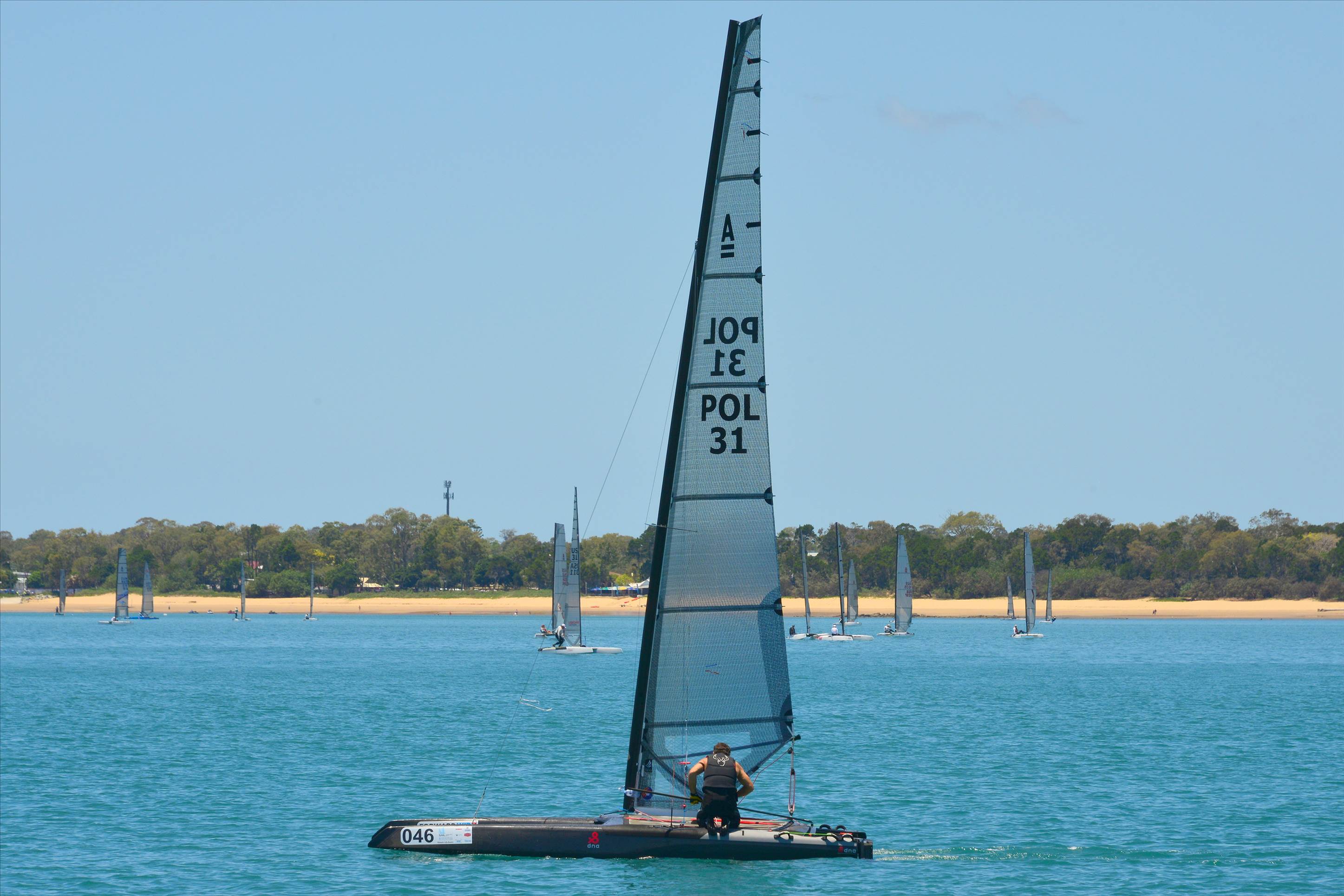 2018 "A" Class Catamaran Worlds (Race 2, Tues 20th)