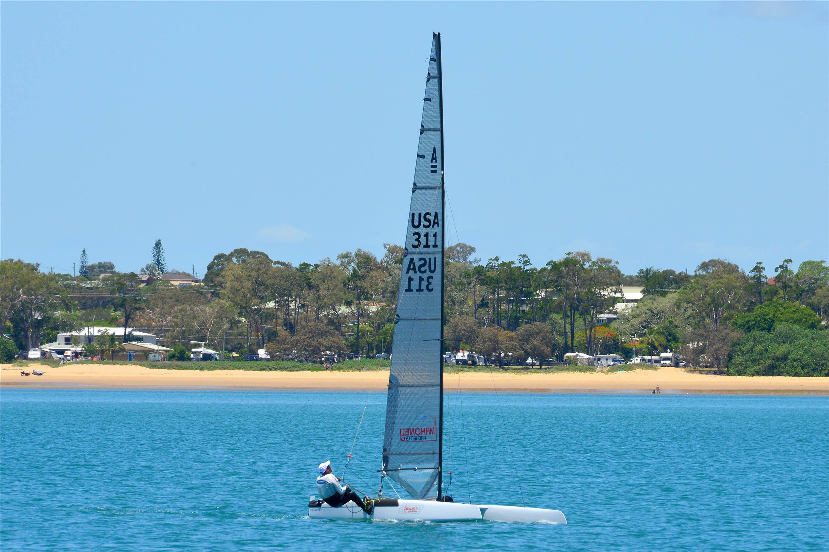 2018 "A" Class Catamaran Worlds (Race 2, Tues 20th)