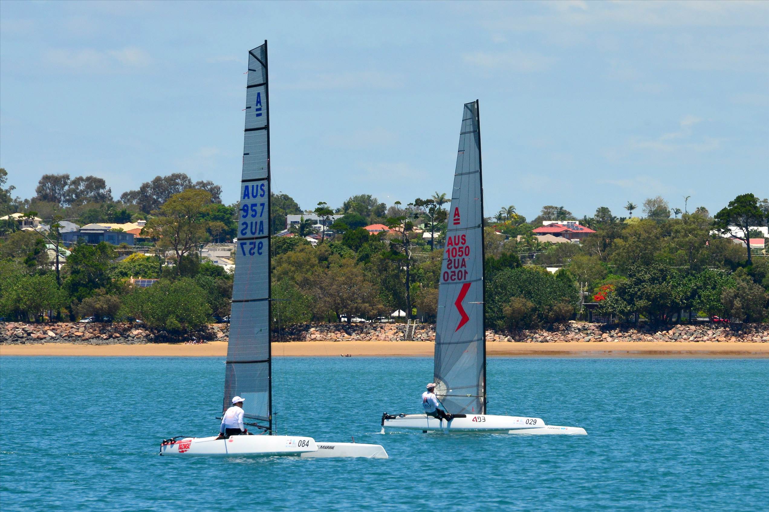 2018 "A" Class Catamaran Worlds (Race 2, Tues 20th)