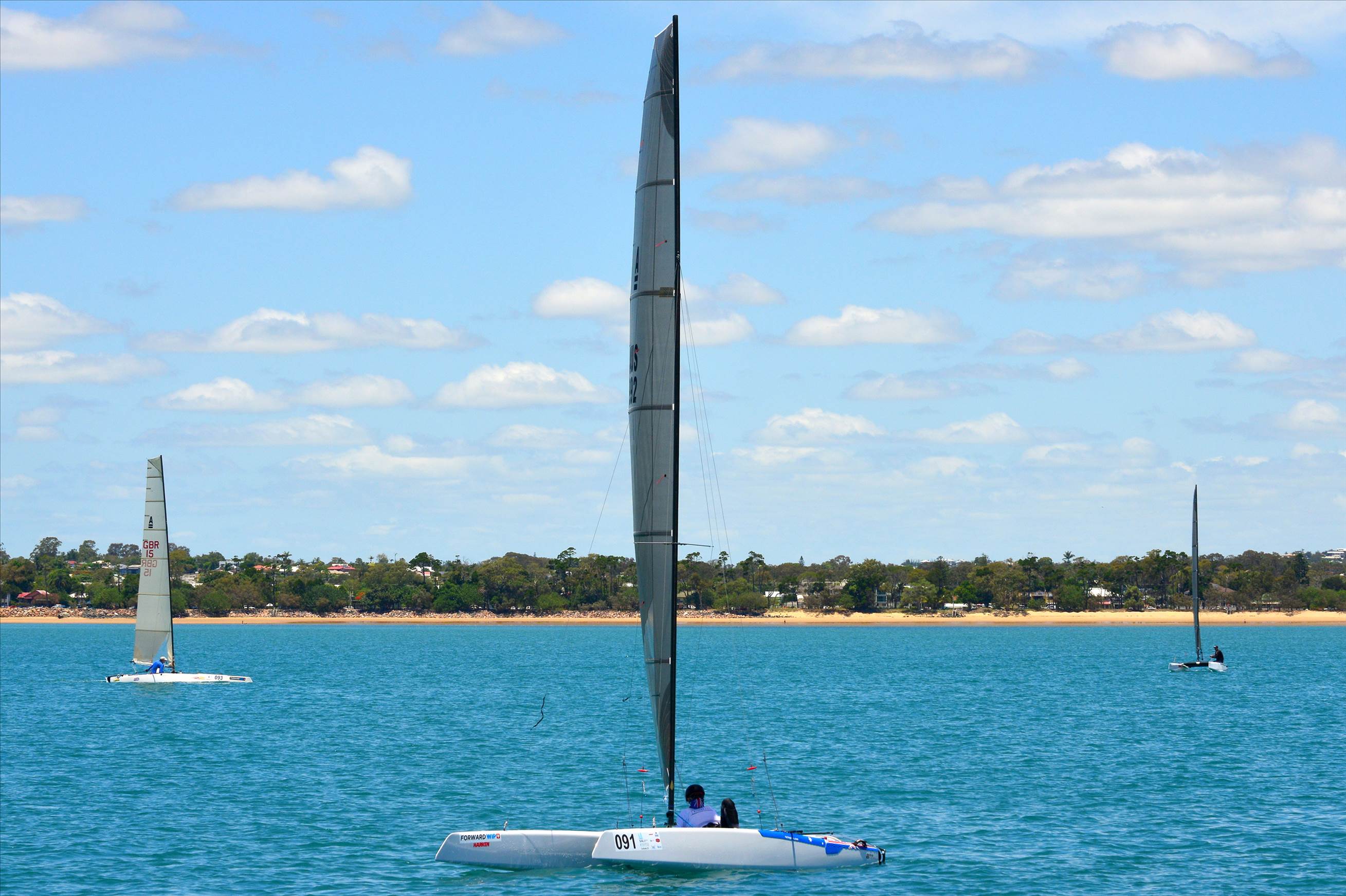 2018 "A" Class Catamaran Worlds (Race 2, Tues 20th)