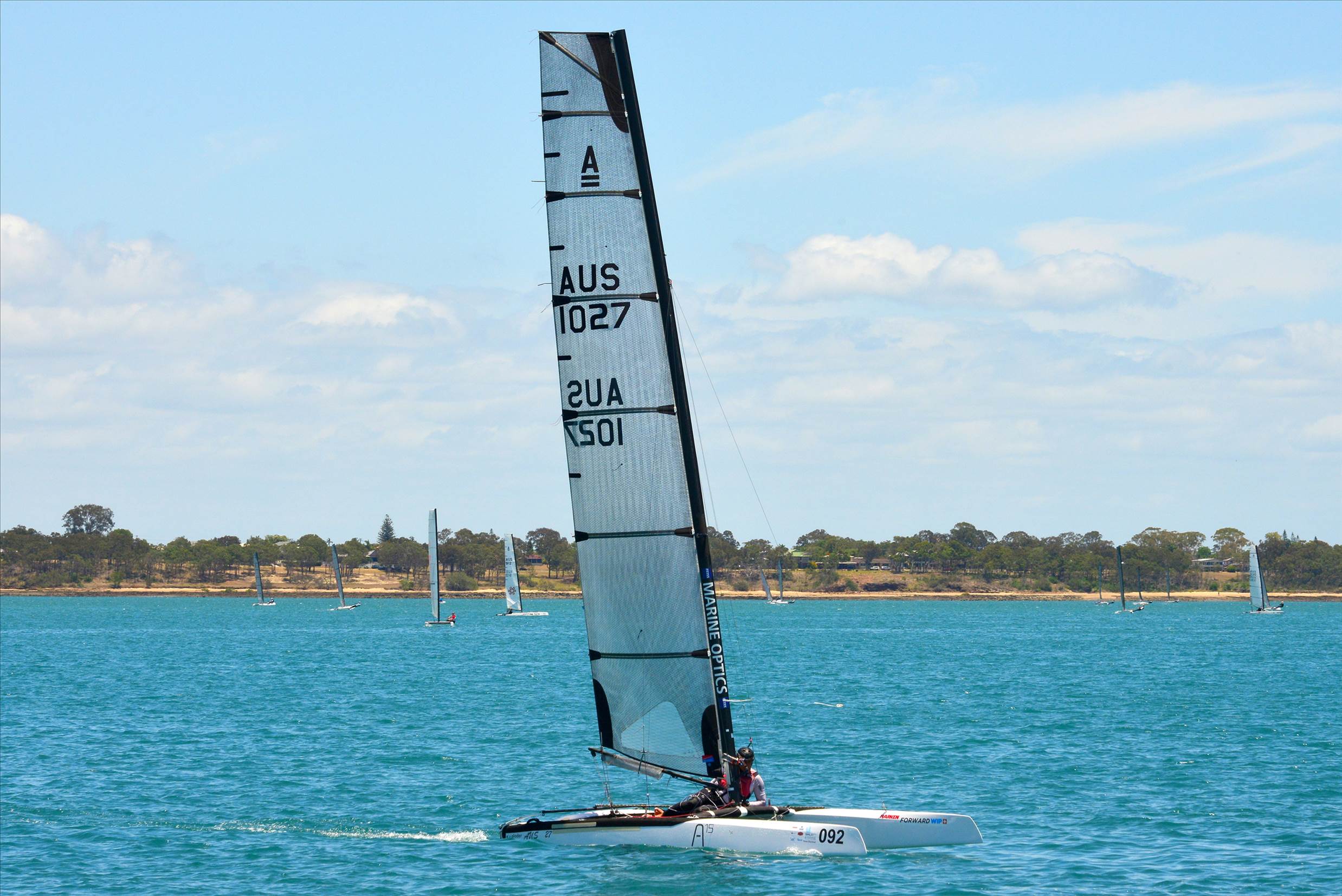 2018 "A" Class Catamaran Worlds (Race 2, Tues 20th)