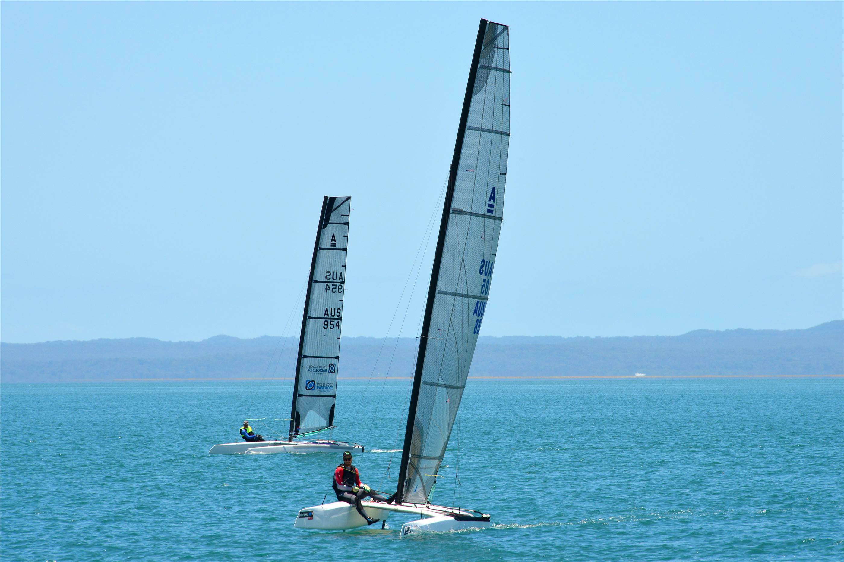 2018 "A" Class Catamaran Worlds (Race 2, Tues 20th)