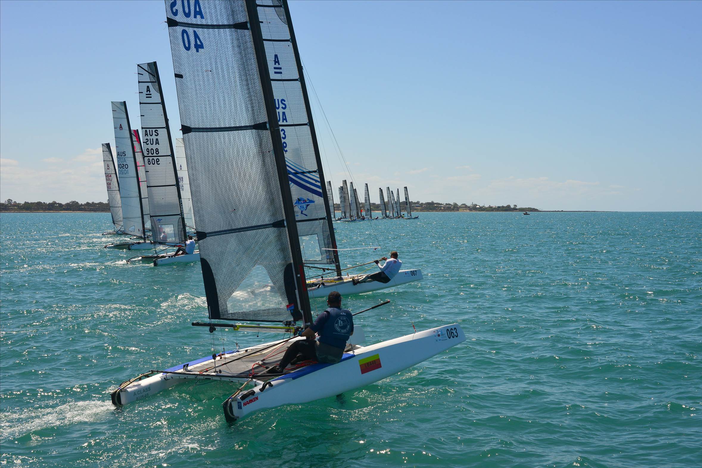 2018 "A" Class Catamaran Worlds (Race 2, Tues 20th)