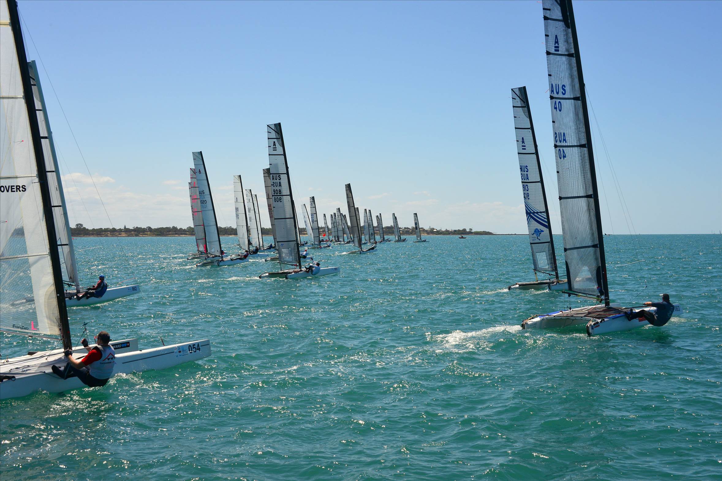 2018 "A" Class Catamaran Worlds (Race 2, Tues 20th)