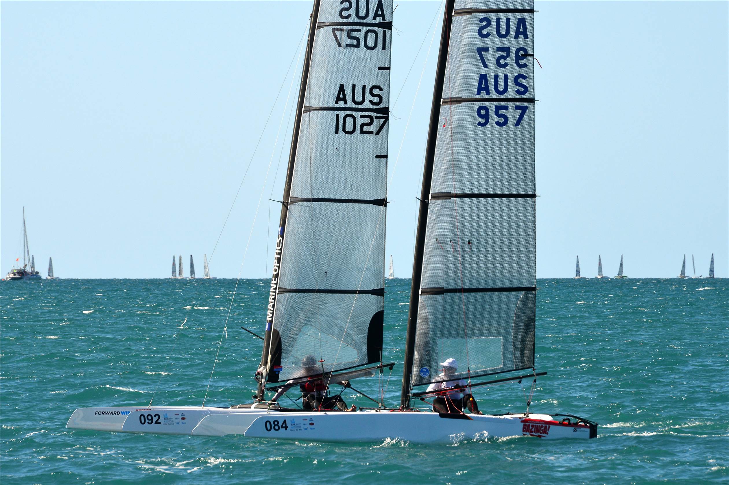 2018 "A" Class Catamaran Worlds (Race 3, Tues 20th)