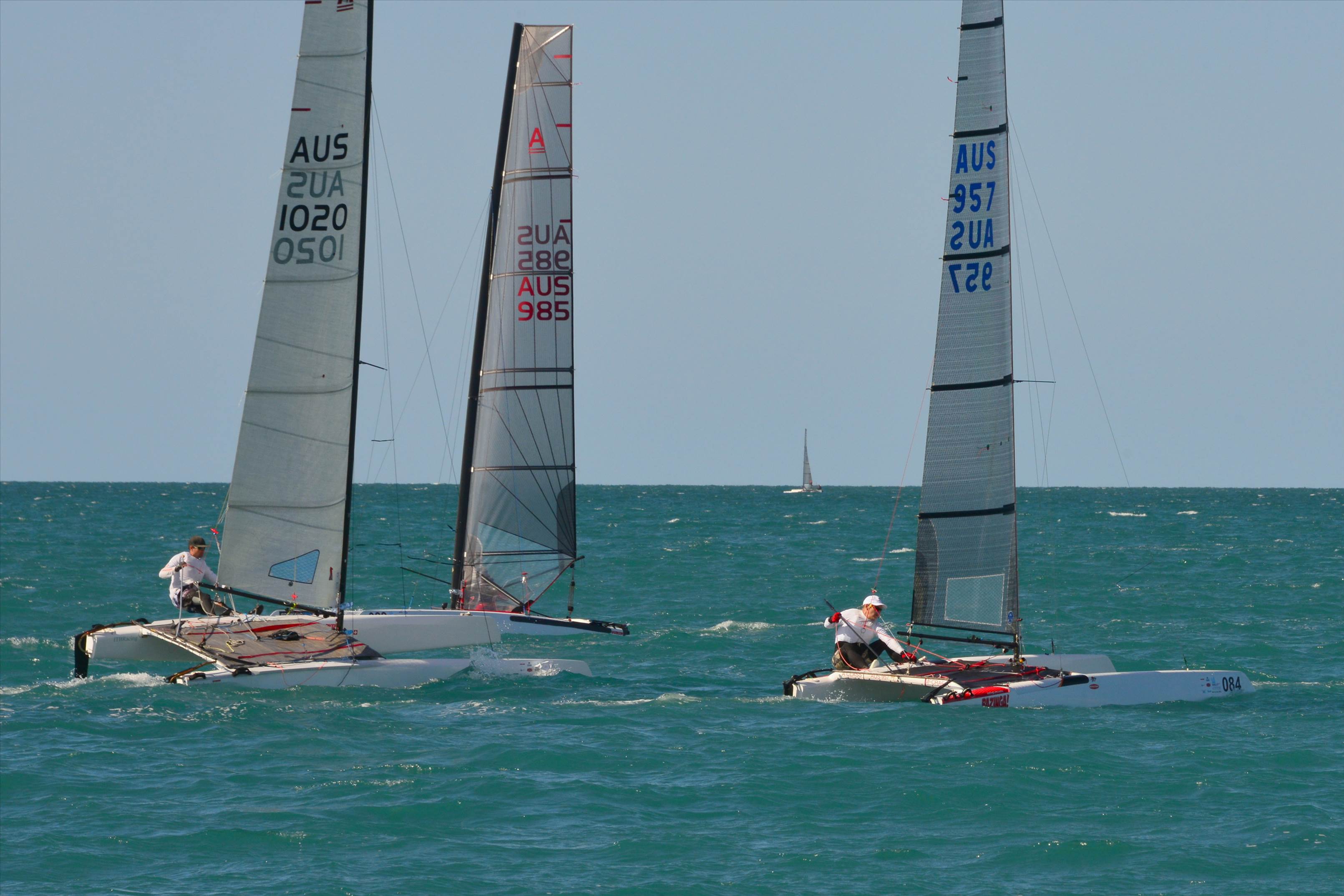 2018 "A" Class Catamaran Worlds (Race 3, Tues 20th)