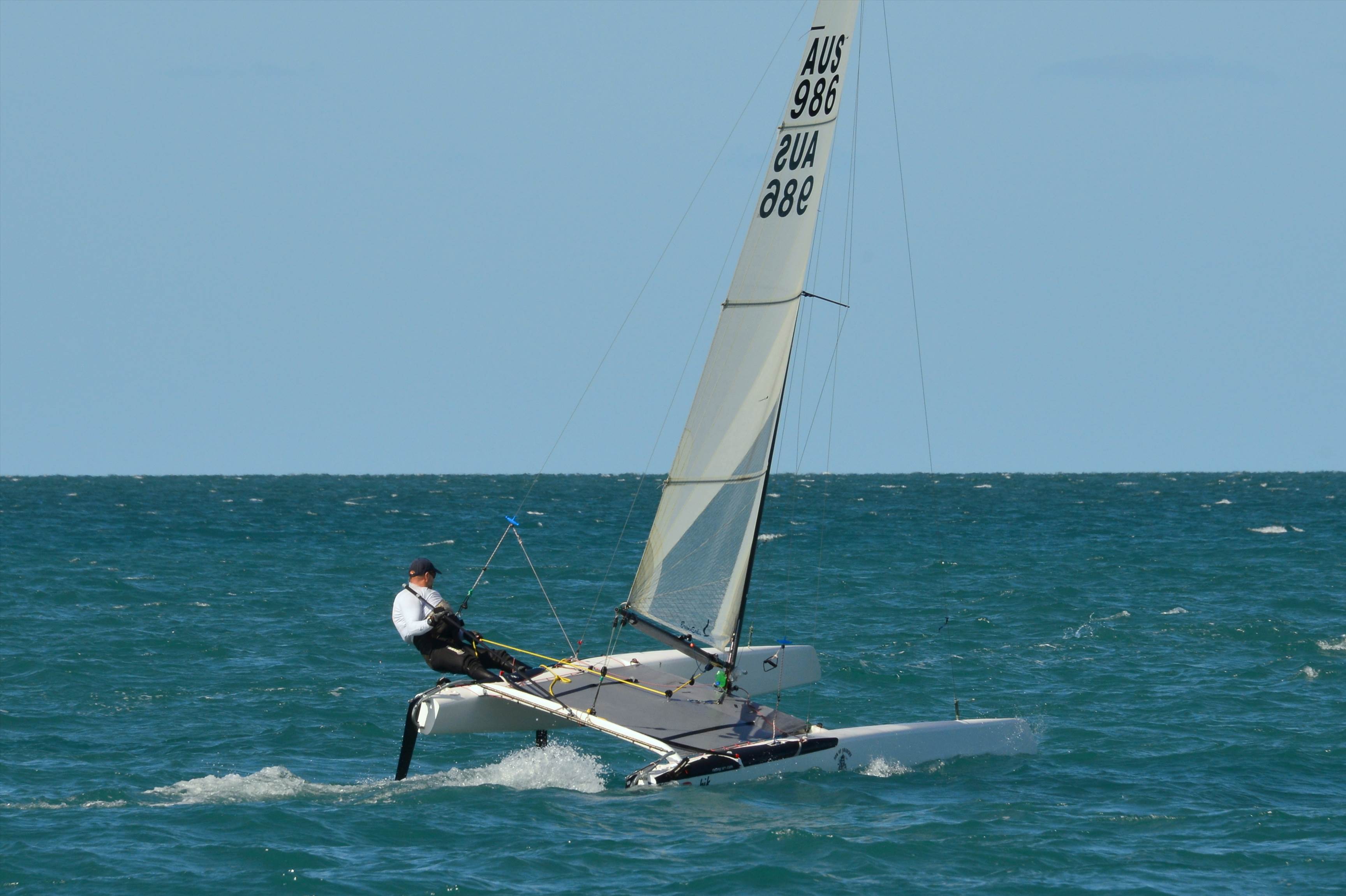 2018 "A" Class Catamaran Worlds (Race 3, Tues 20th)