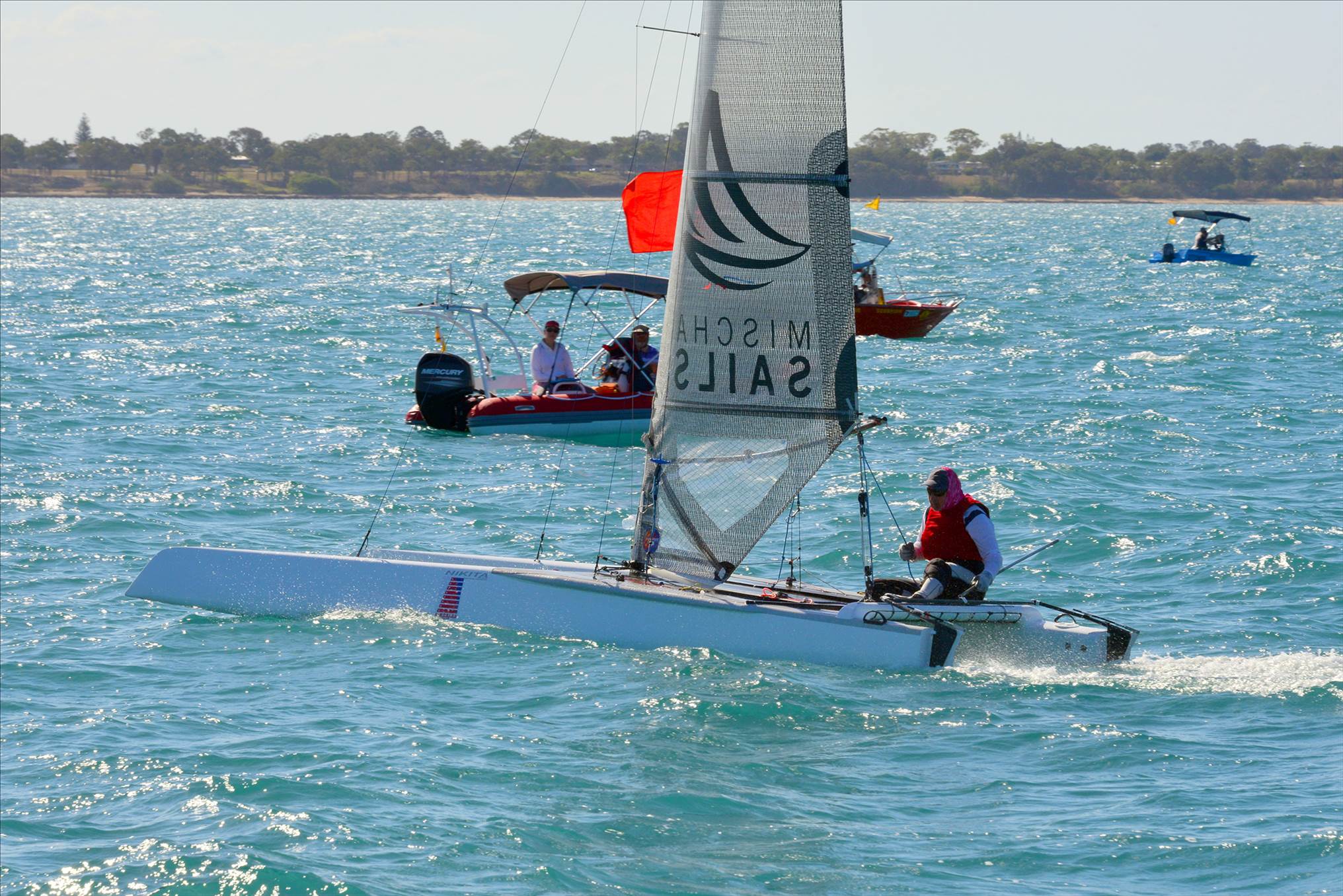 2018 "A" Class Catamaran Worlds (Race 3, Tues 20th)