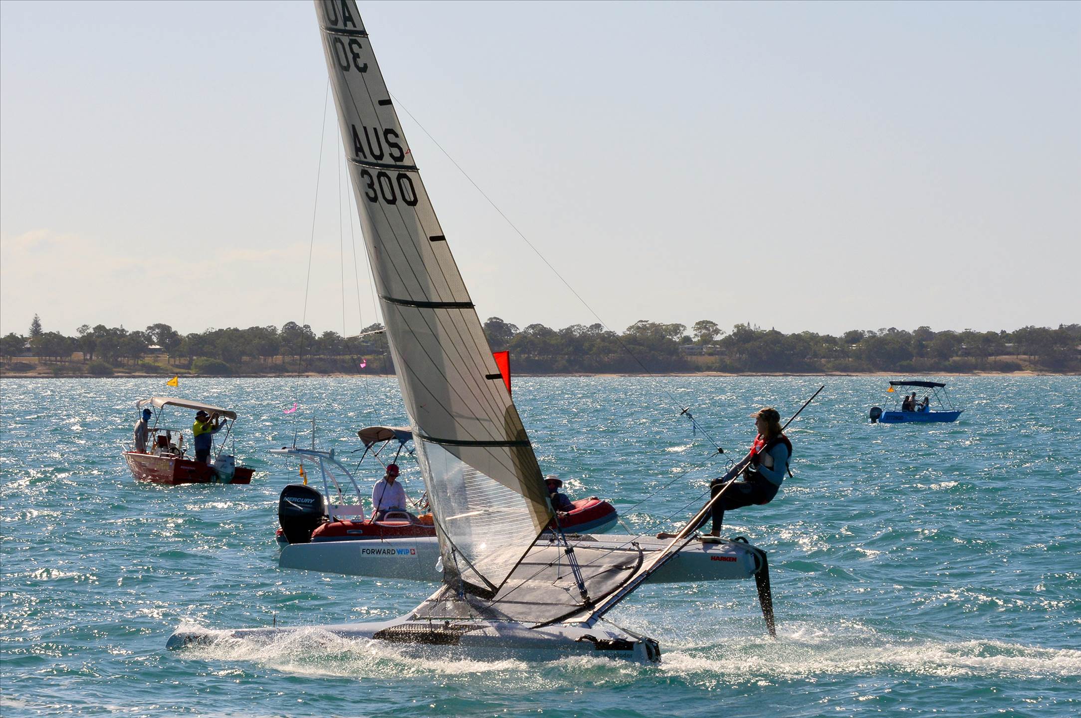 2018 "A" Class Catamaran Worlds (Race 3, Tues 20th)