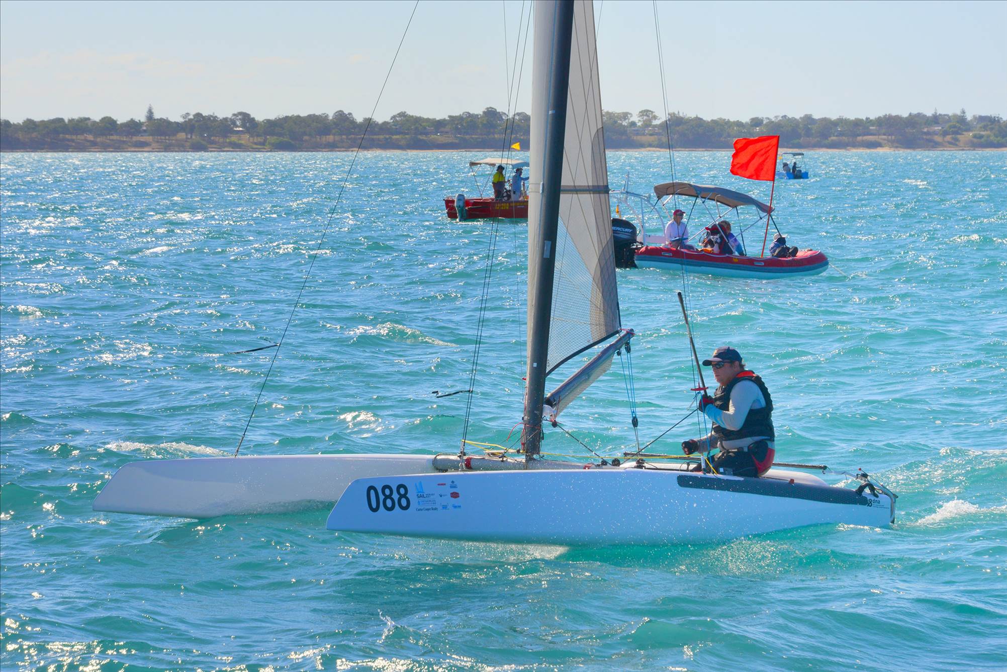 2018 "A" Class Catamaran Worlds (Race 3, Tues 20th)