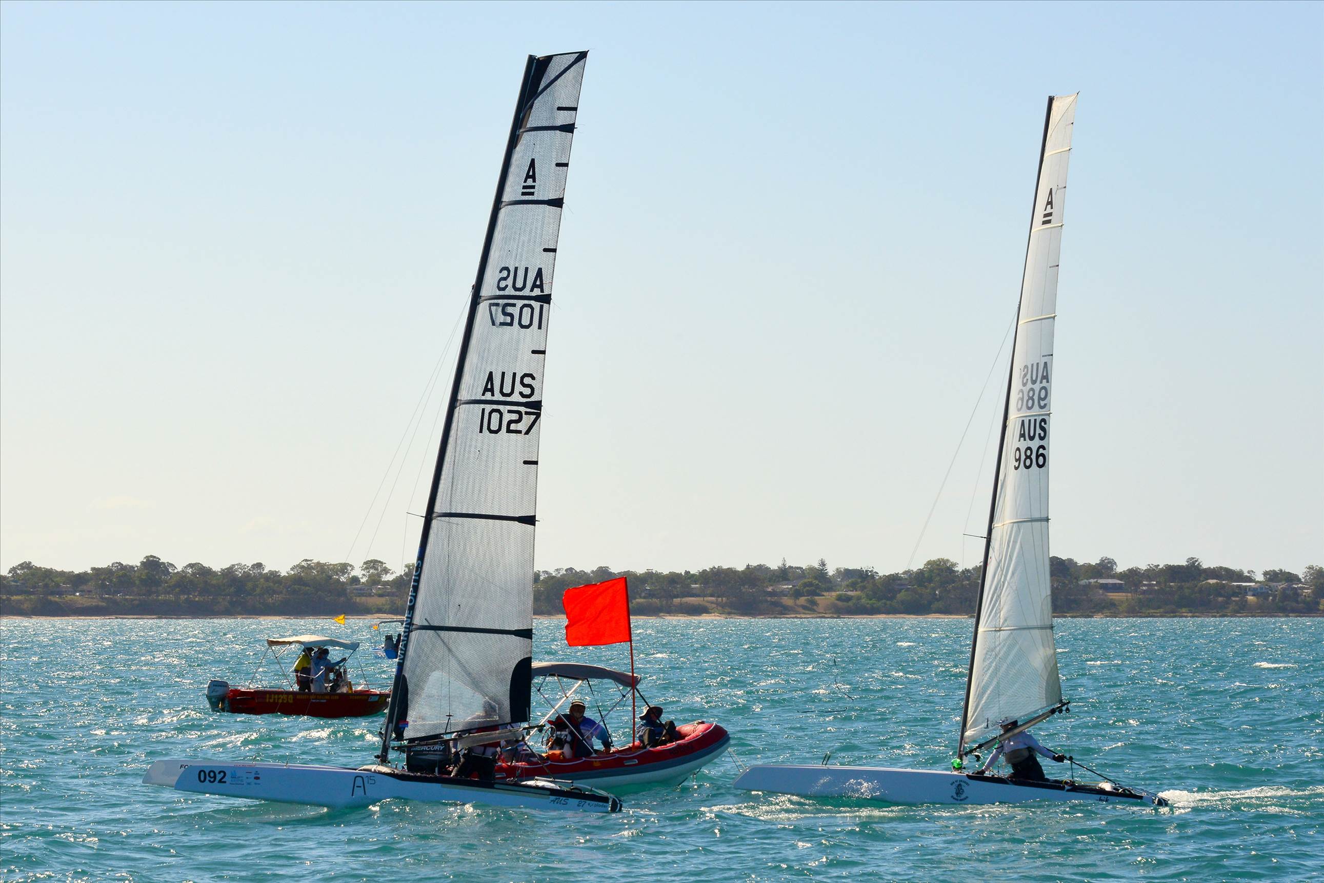 2018 "A" Class Catamaran Worlds (Race 3, Tues 20th)