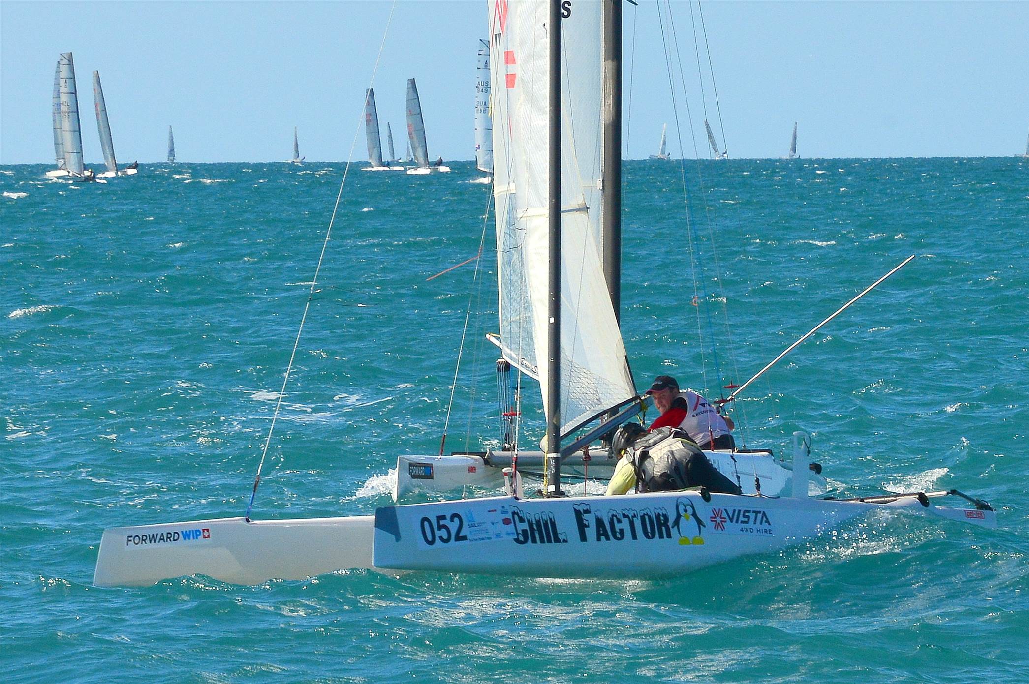 2018 "A" Class Catamaran Worlds (Race 3, Tues 20th)