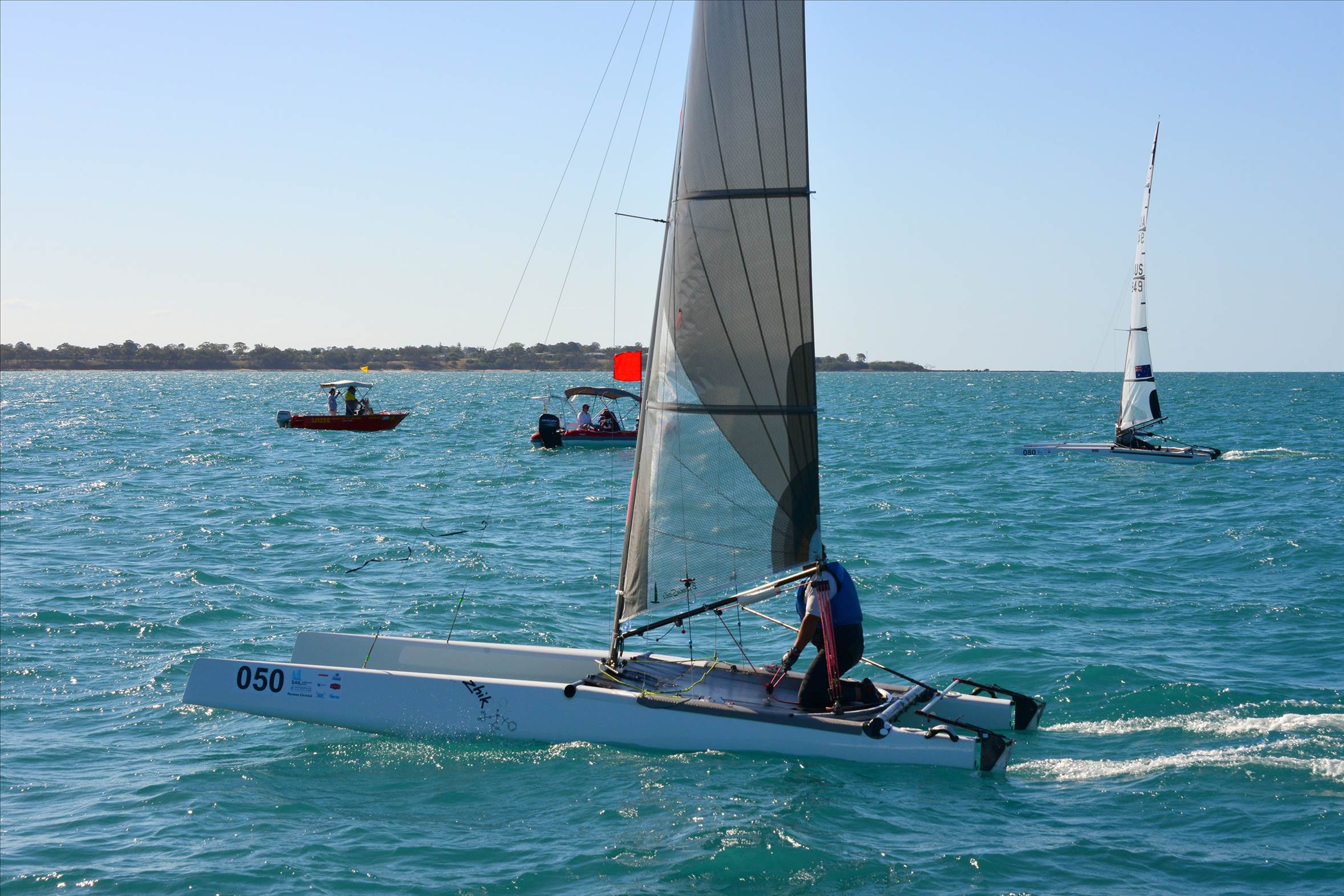 2018 "A" Class Catamaran Worlds (Race 3, Tues 20th)