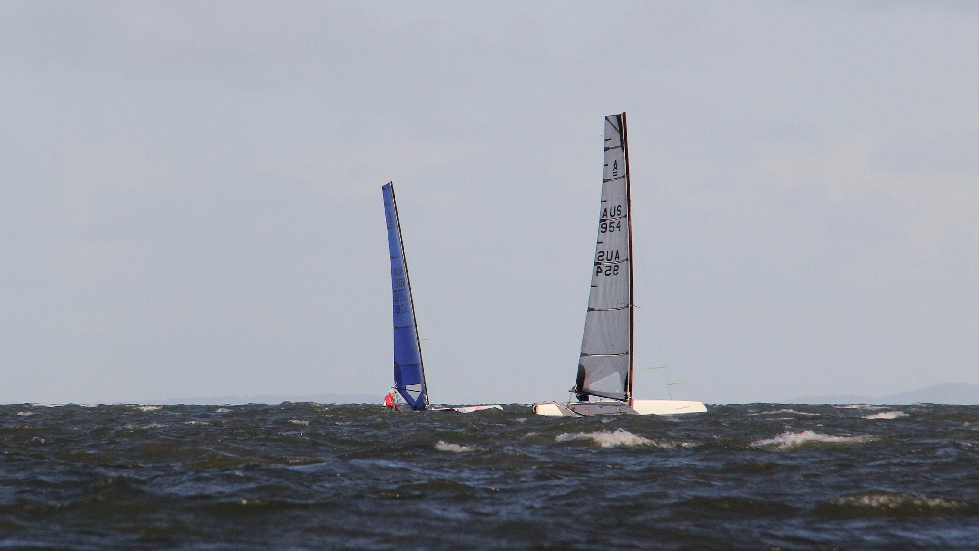 2017 "A" Class Catamaran State Titles (Day 1)