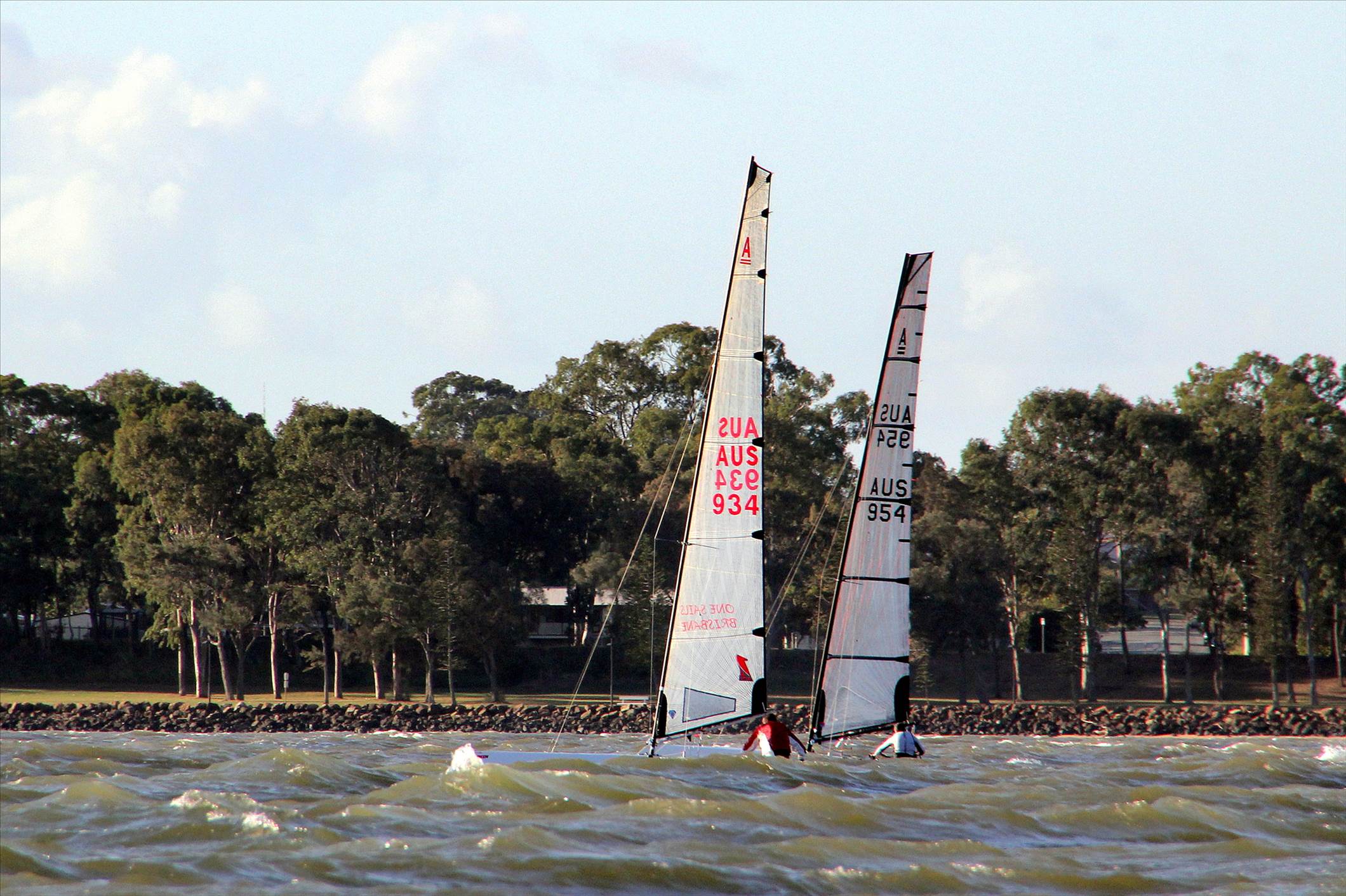 2017 "A" Class Catamaran State Titles (Day 1)