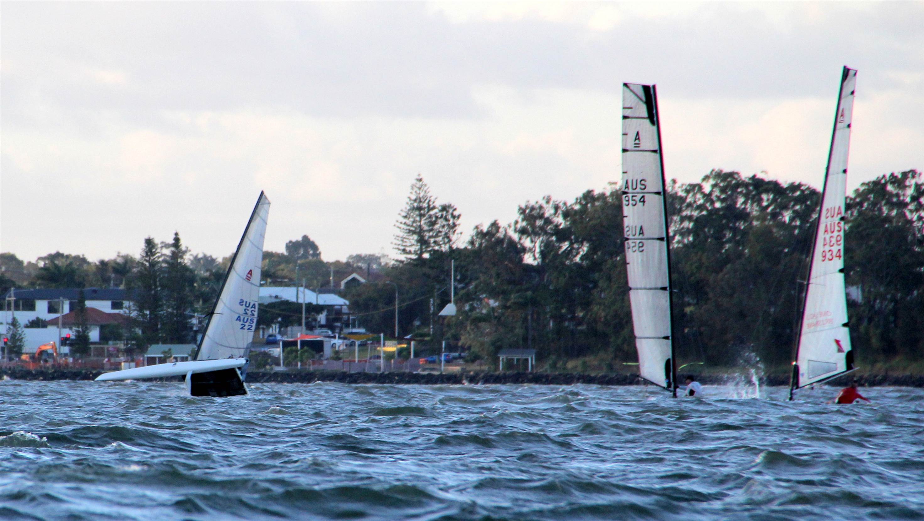 2017 "A" Class Catamaran State Titles (Day 1)